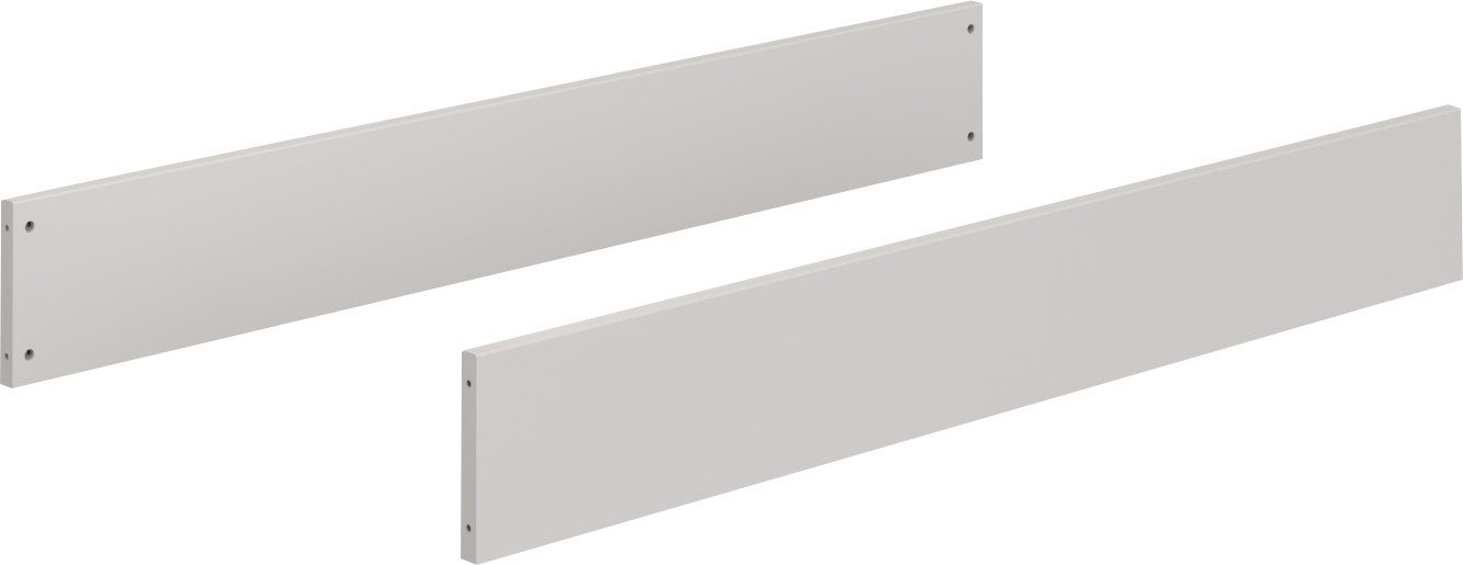 PAIDI FIENE conversion sides for converting a baby bed to a junior bed, extension set for a 70x140cm children's bed in grey