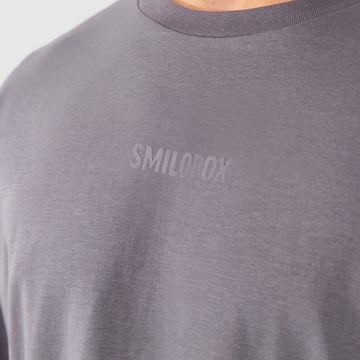 Smilodox T-Shirt Brodie Oversize, 100% Baumwolle