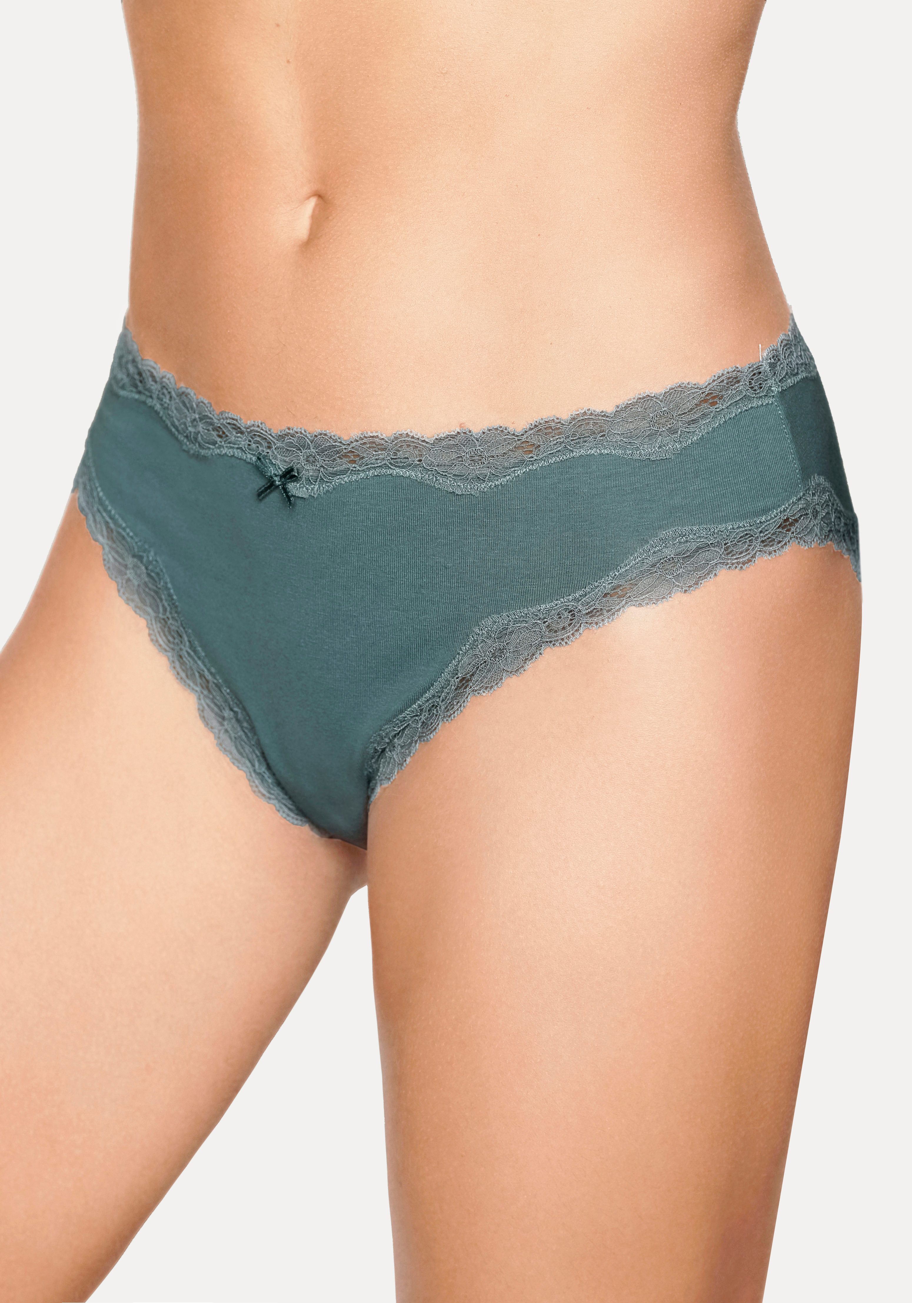 Vivance Jazz-Pants Slips (5er-Pack) aus elastischer Baumwolle