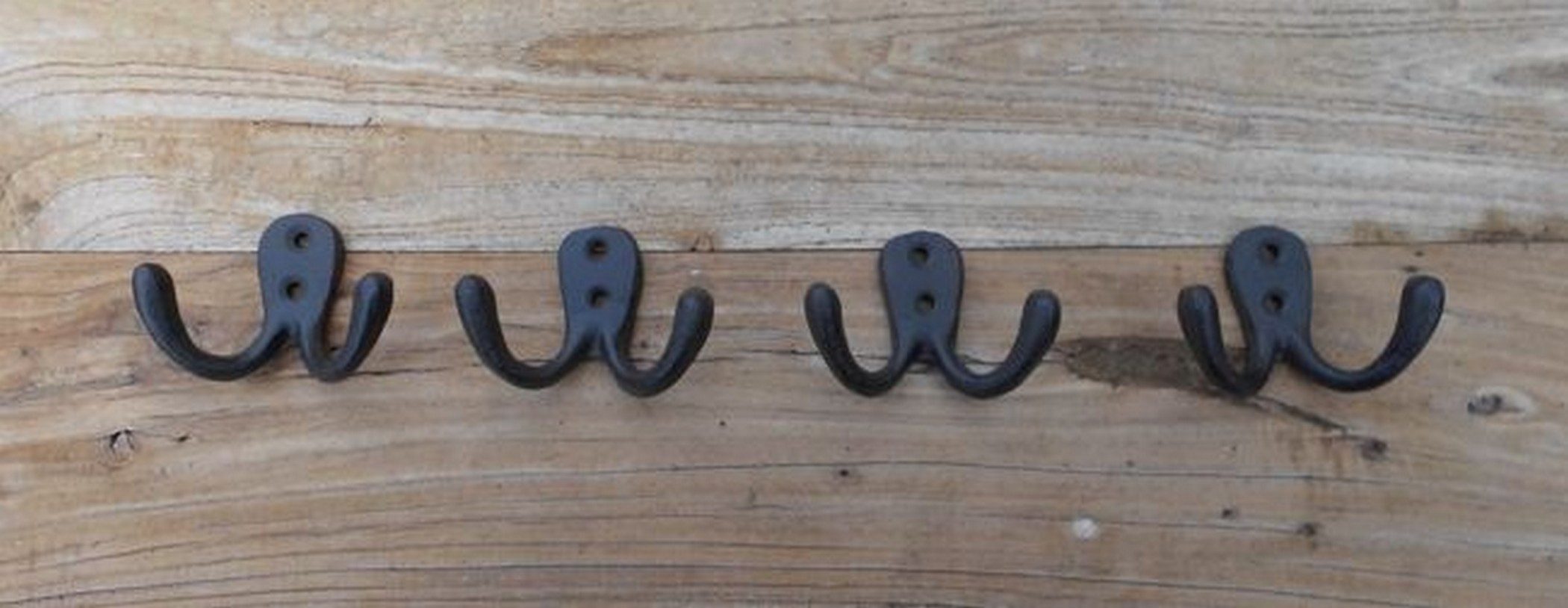 Deko-Impression Wandhaken Stabile Doppelhaken Zweifachhaken Wandhaken günstig online kaufen