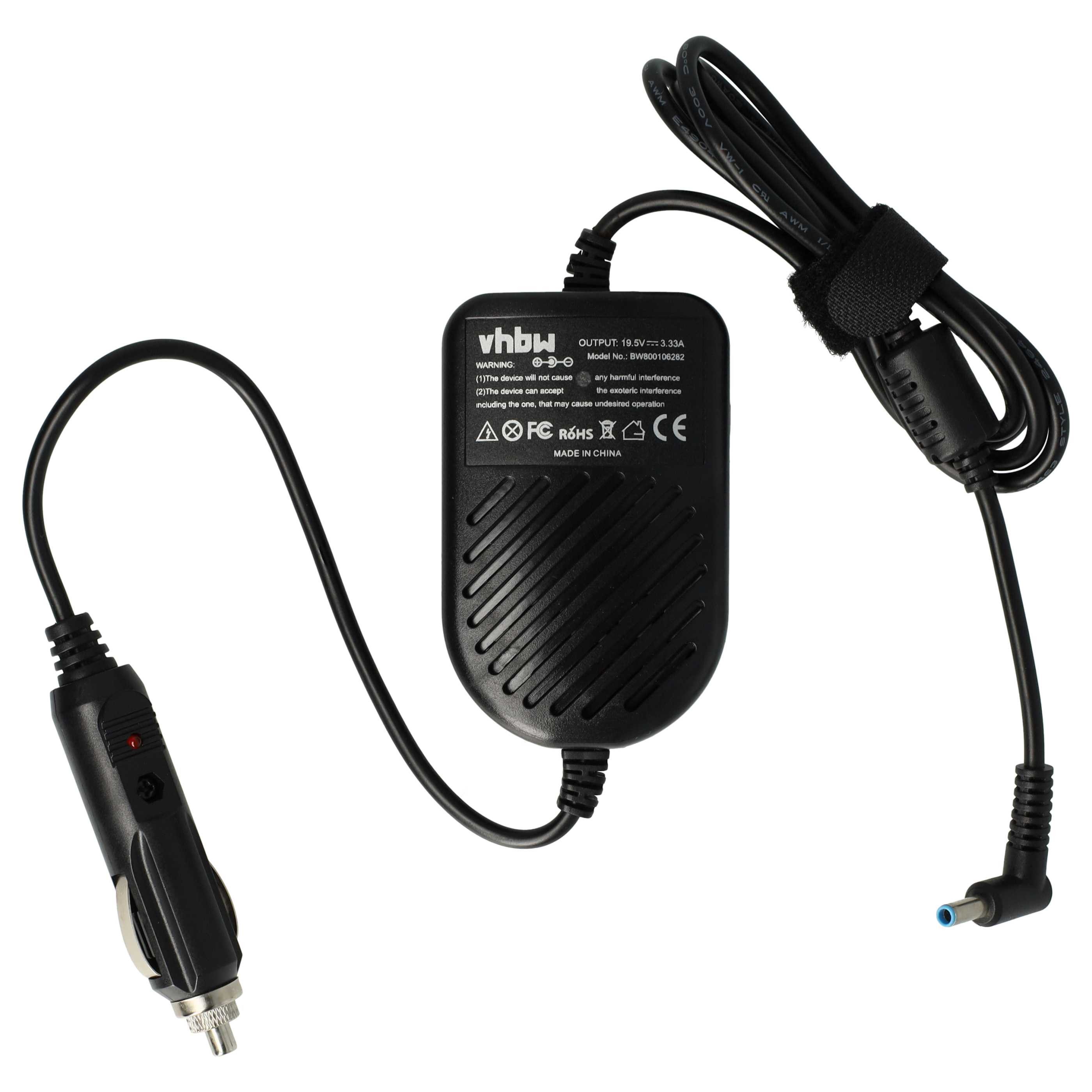 vhbw passend für HP 250 G2, 612 Tab, 250 G3, 350 G1, 410 G1, 255 G2, 355 Notebook-Ladegerät