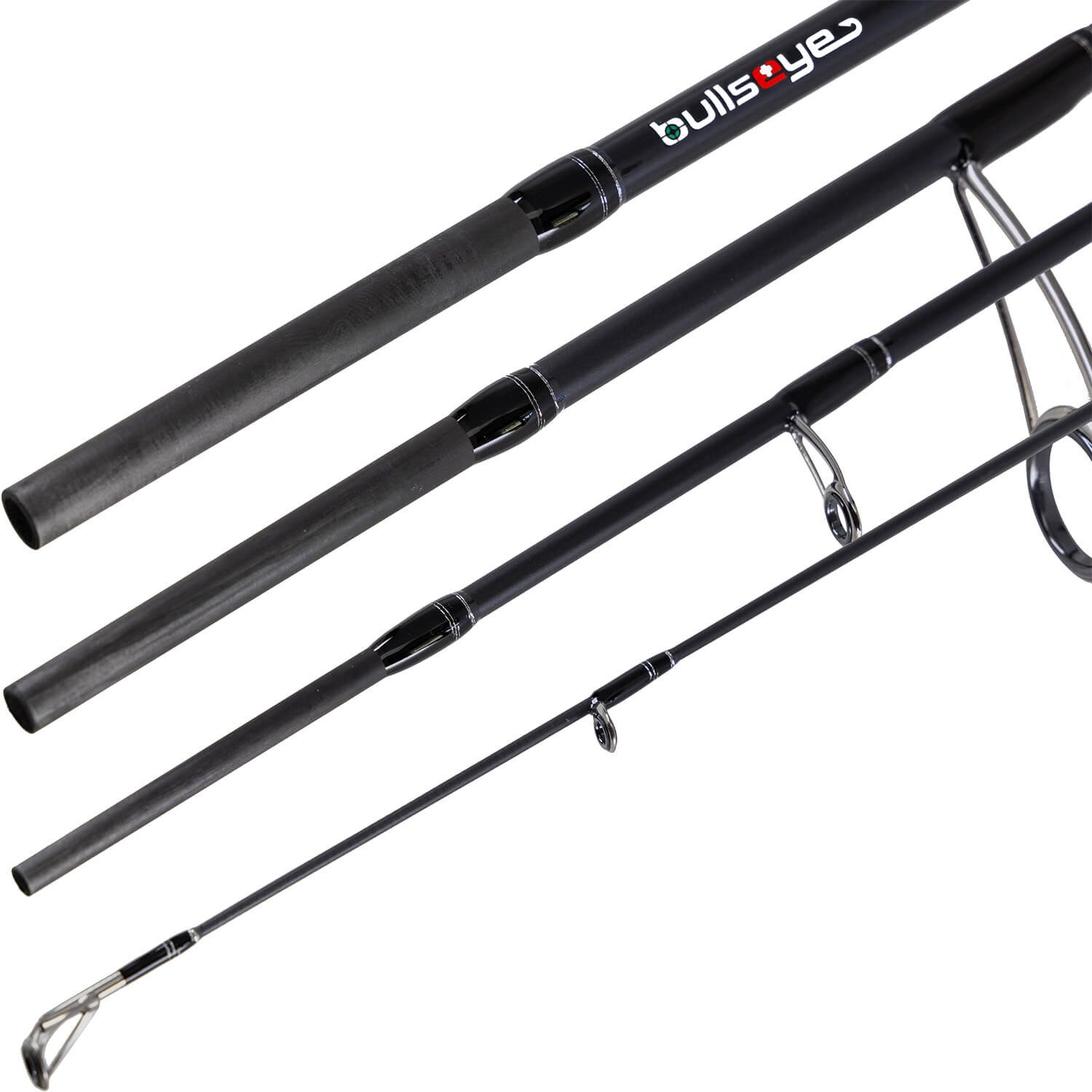 Bullseye Fishing Spinnrute Bullseye Jig Whip Reiserute 2.0, (4-tlg)