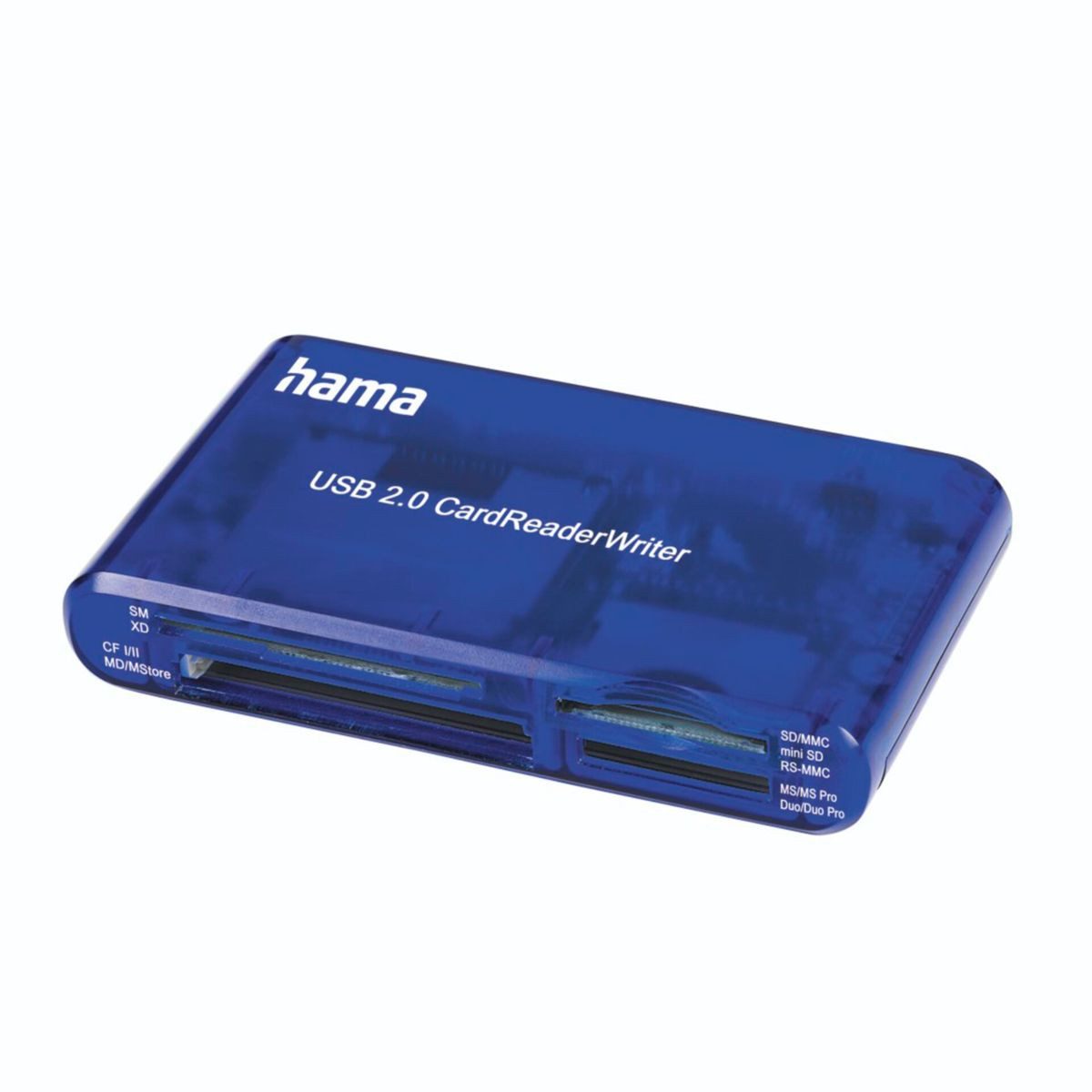 Hama Speicherkartenleser USB 2.0 Multi-Kartenleser 35 in 1, 55348