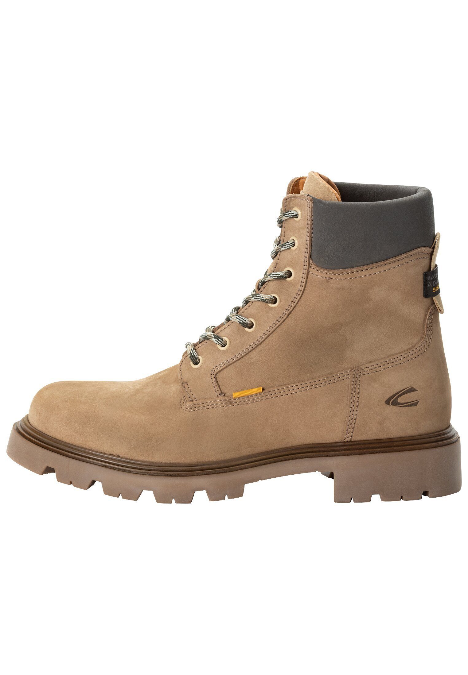 Camel Active Herren Sneaker Aus Rindsleder – Dunkelbraun, Mit Gummisohle, Rutschfest, In Verschiedenen Größen