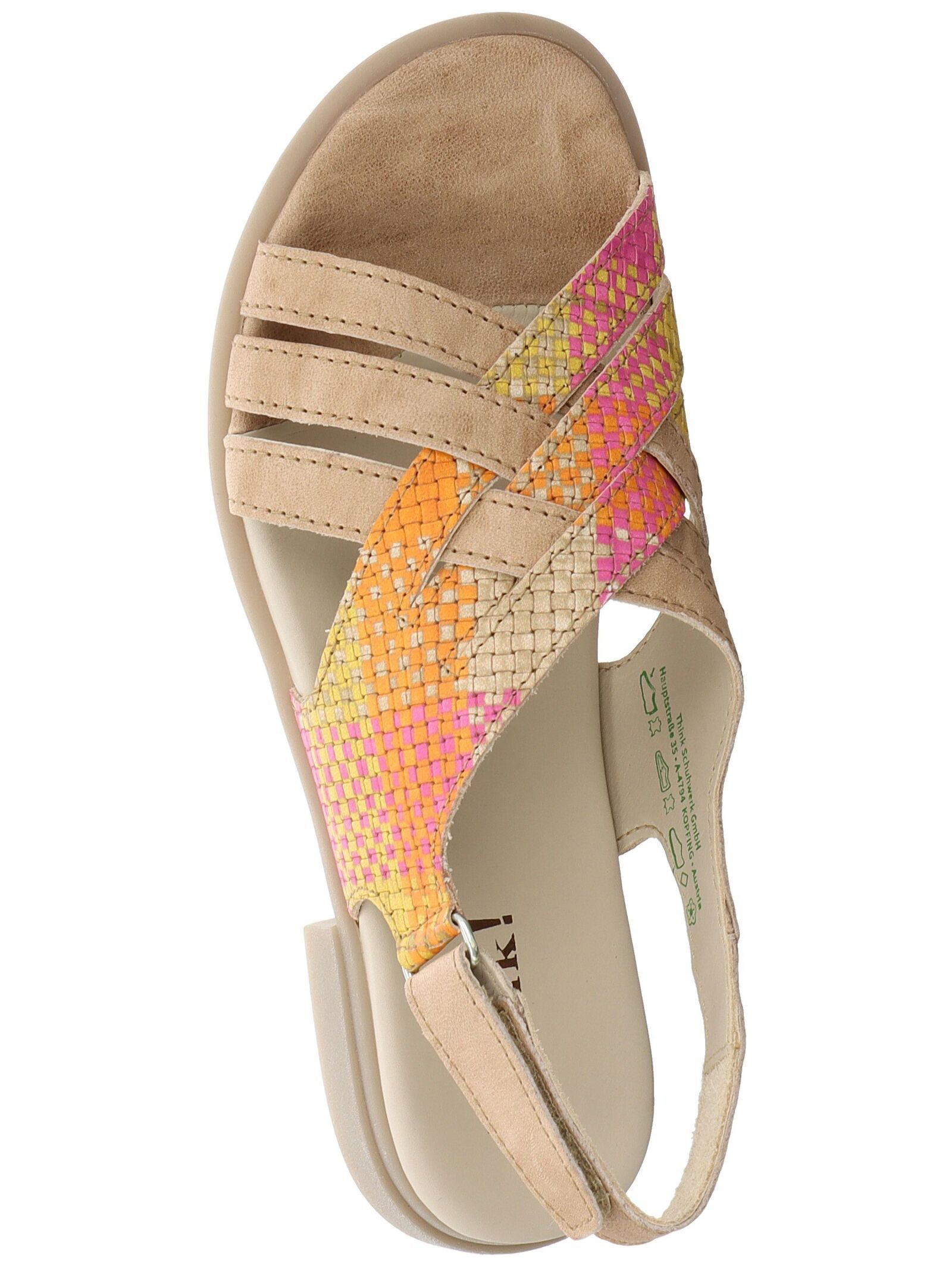 Think! Think! Sandalen Leder Riemchensandale