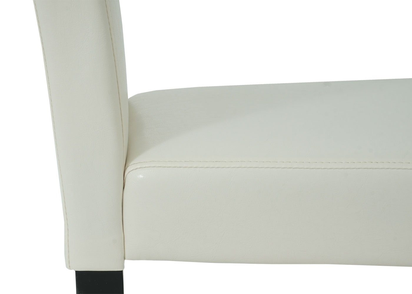 Design Stuhl: Modernes MCW Esszimmerstuhl | 4 120 (Set, kg, pro creme-weiß creme-weiß MCW-J99 Belastbarkeit Max. St),
