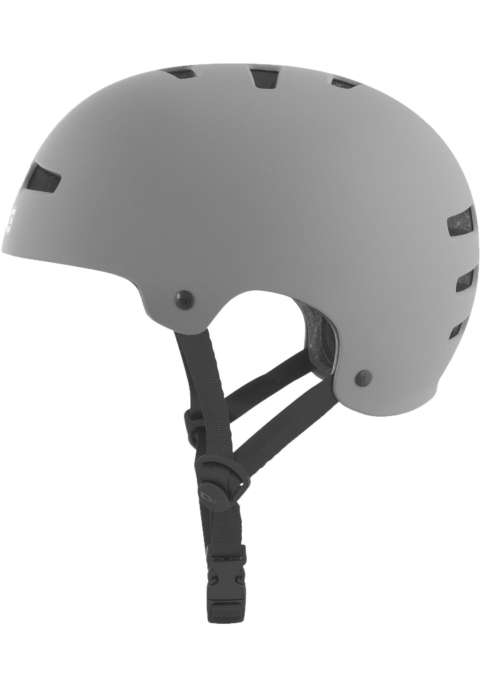 matt Solid TSG Helm Evolution TSG Protektoren-Set Color Grau