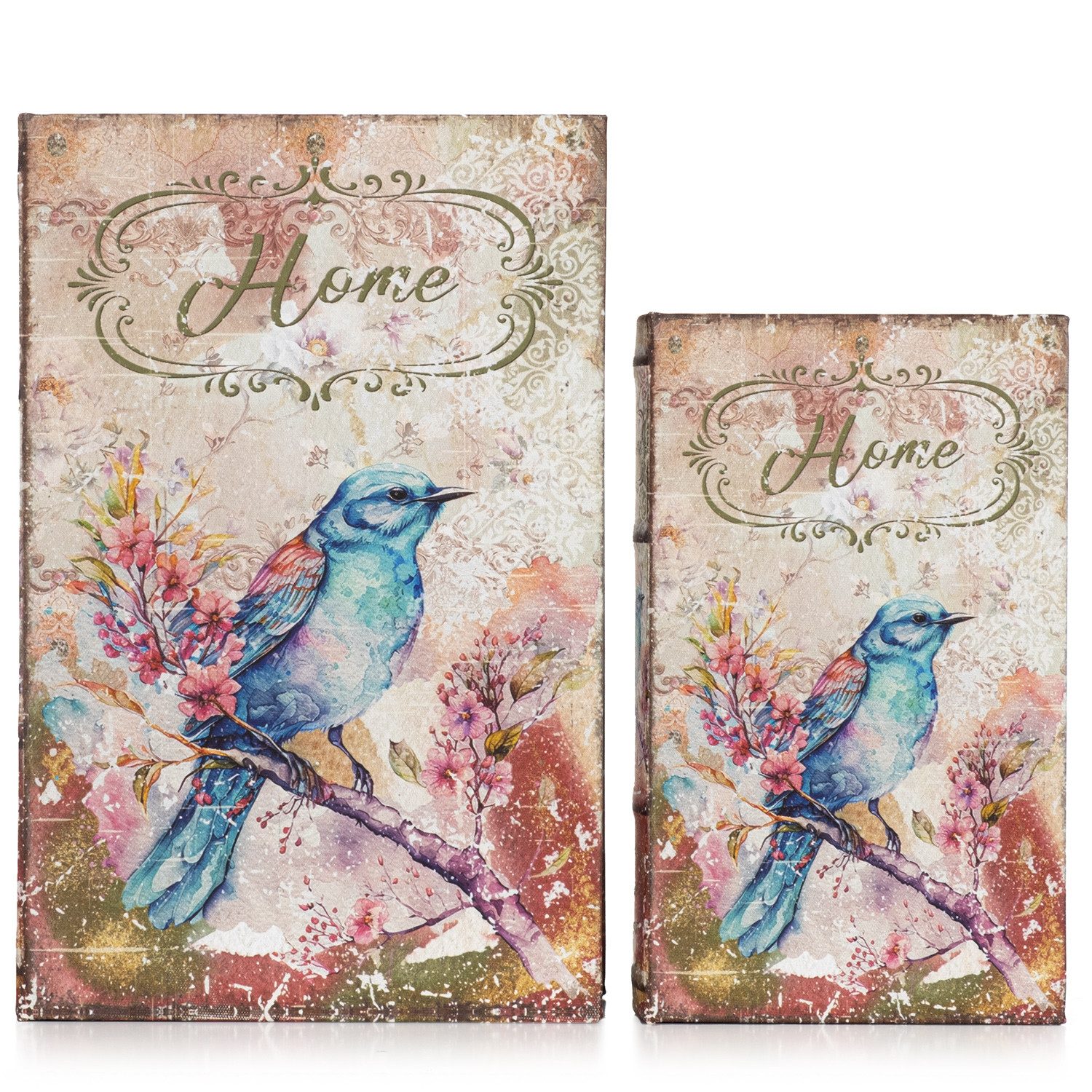 Moritz Etui Buchhüllen Set Home 2-teilig mit Vogelmotiv