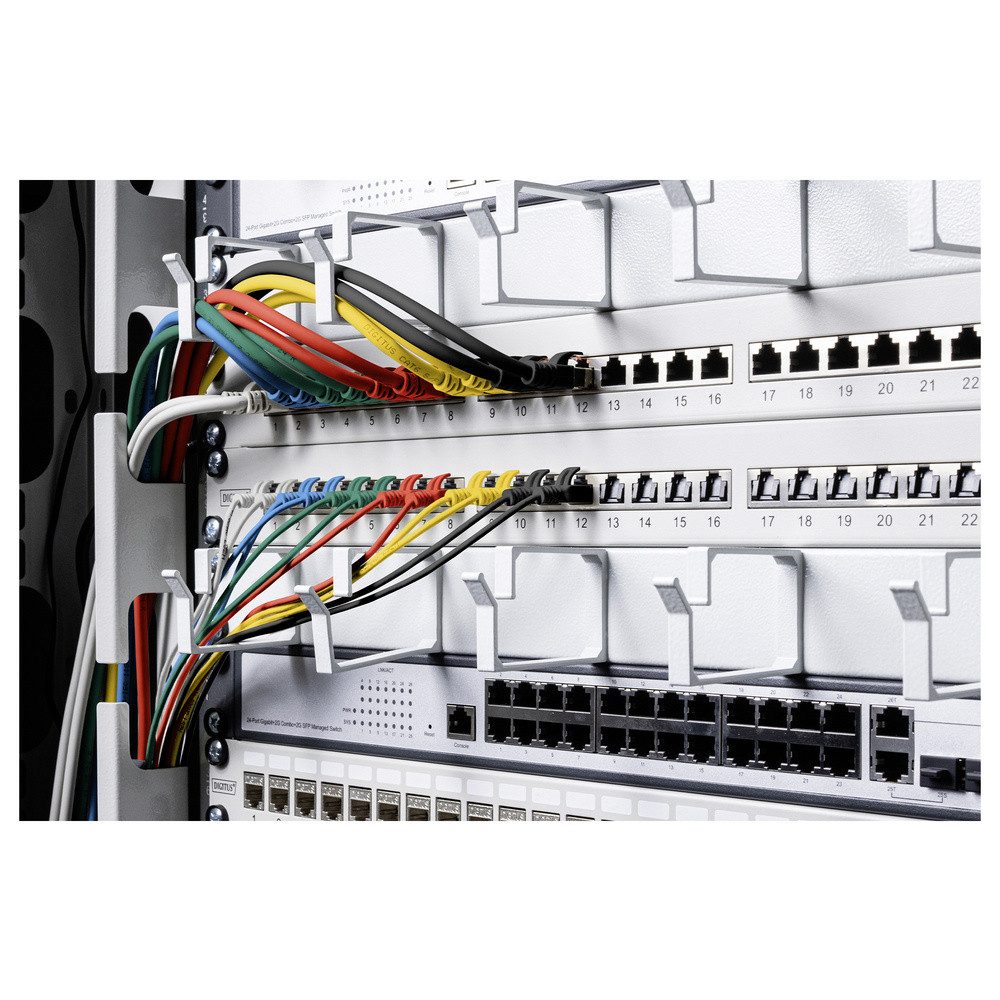 Digitus Digitus DK-1618-020S-R RJ45 Patchkabel CAT 6 U/UTP 2 m Rot 1 St. Netzkabel, (200.00 cm)