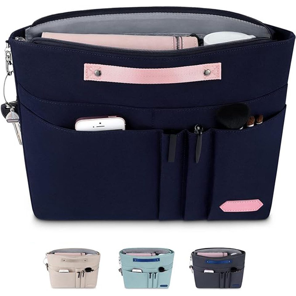 Coonoor Taschenorganizer Handtaschen Organizer mit Reißverschlusstasche, günstig online kaufen