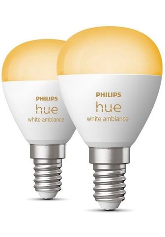  Philips Hue LED lemputės White E14 2 S...
