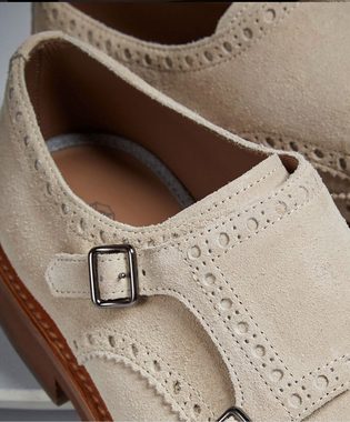 BRUNELLO CUCINELLI Brunello Cucinelli Double Monk Suede Pattern Shoes Schuhe Brogues Monk Sneaker