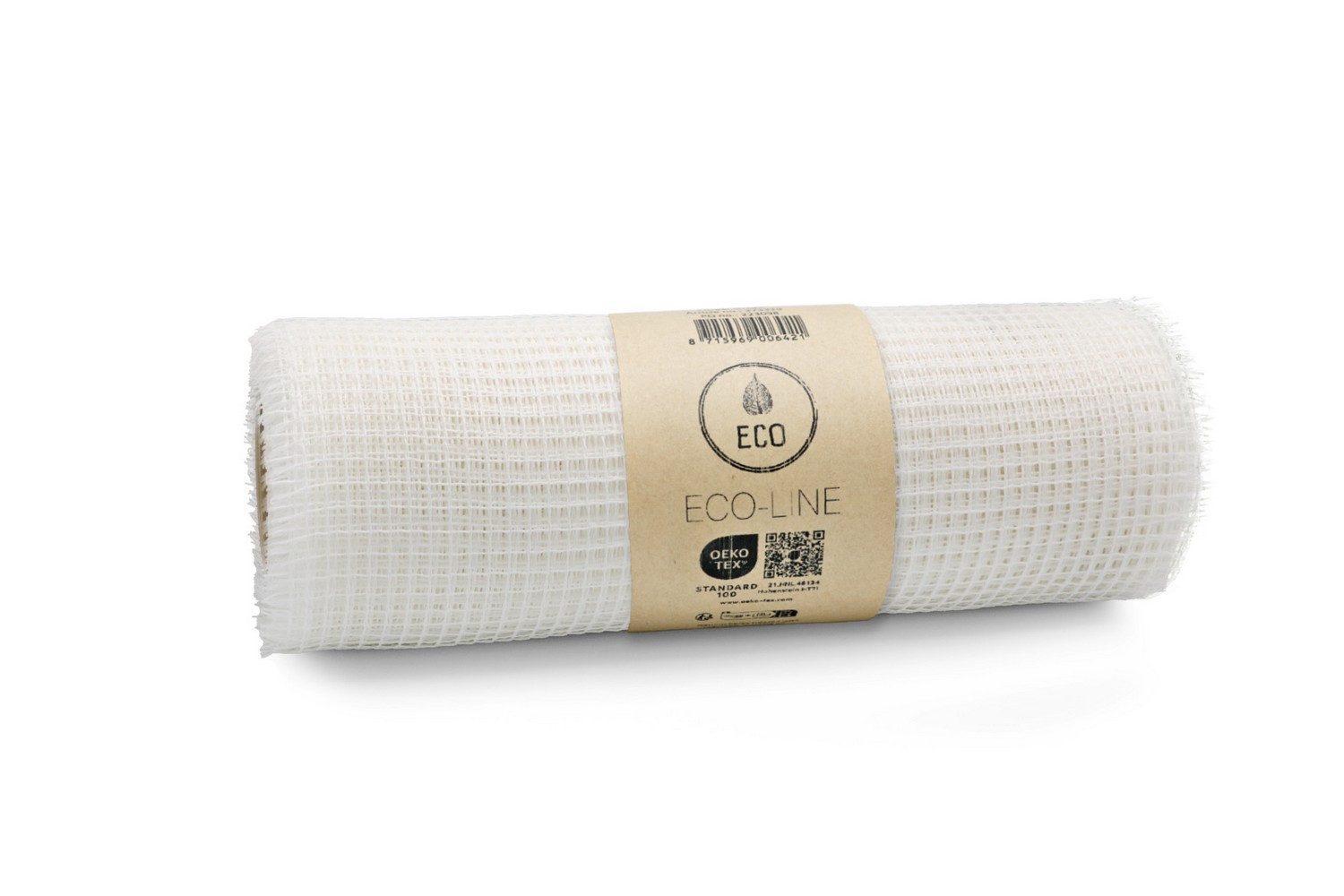 Deko AS Tischläufer Sizonet® Tischläufer - sahneweiss -30cm - 20m- 82-300-20-001 (1-tlg, 1 Rolle Tischläufer), Strapazierfähig