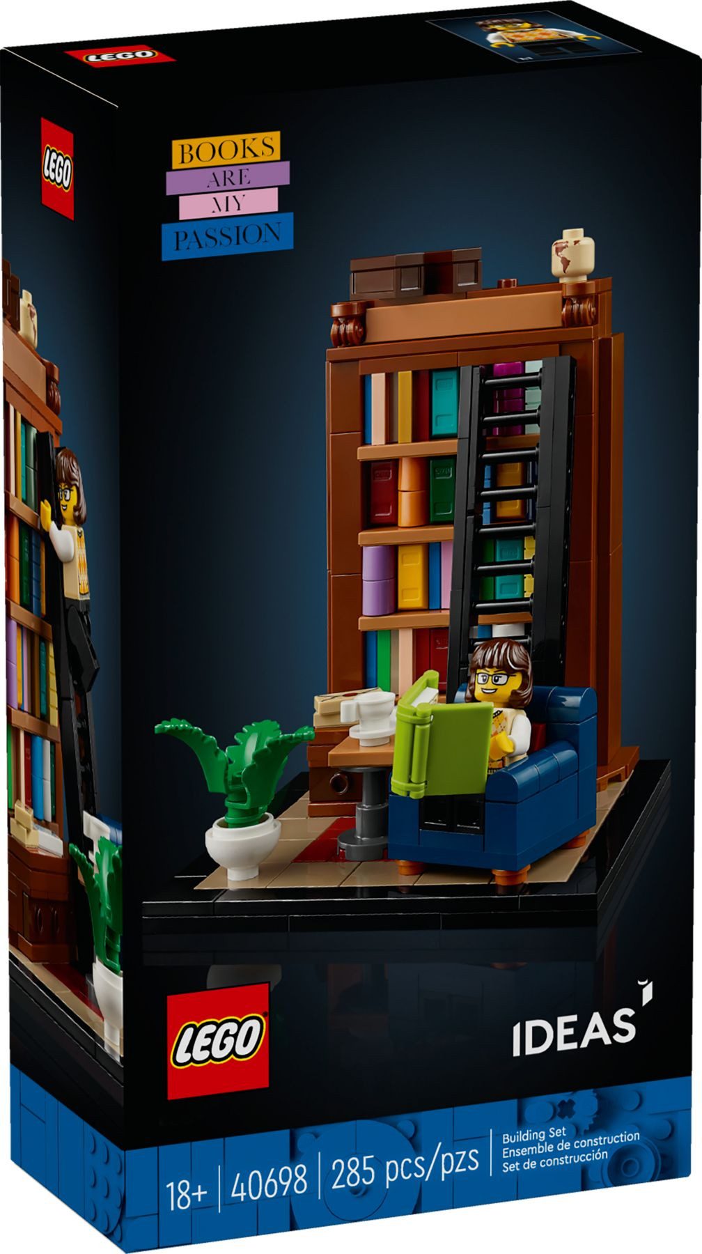 LEGO® Ideas - Bücher sind meine Leidenschaft (40698) Konstruktions-Spielset günstig online kaufen