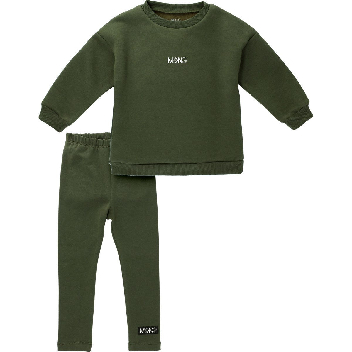 MaBu Kids Langarmshirt & Leggings MRKNG Unisex Kinder (2-tlg) Kinderset, Kinder Outfit, Kinder Pullover, Kinderleggings, Zweiteiler