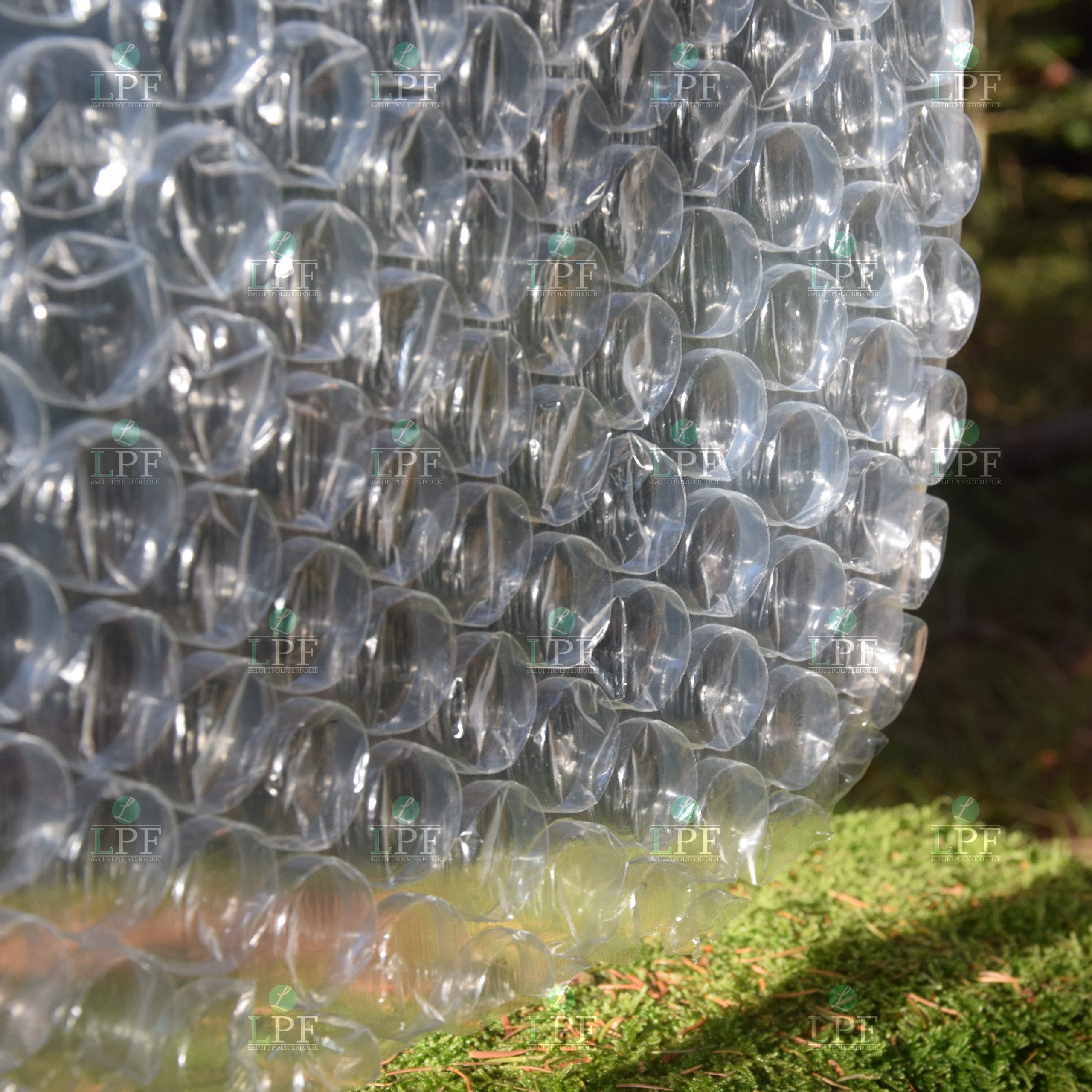 LPF dieLUFTPOLSTERFOLIE Schutzfolie Luftpolsterfolie 100 cm x 100 m Noppenfolie Verpackungsfolie
