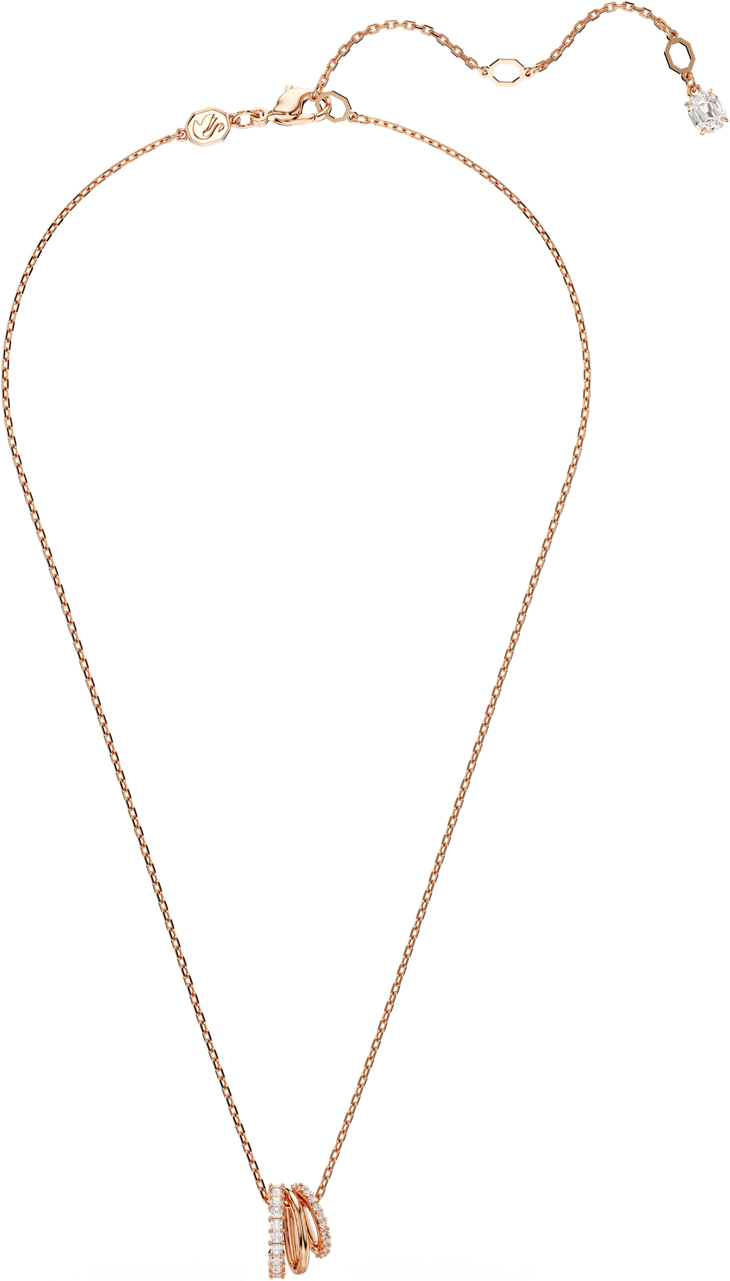 Swarovski Kette mit Anhänger Schmuck Geschenk Hyperbola Halskette, mit Swarovski® Kristall