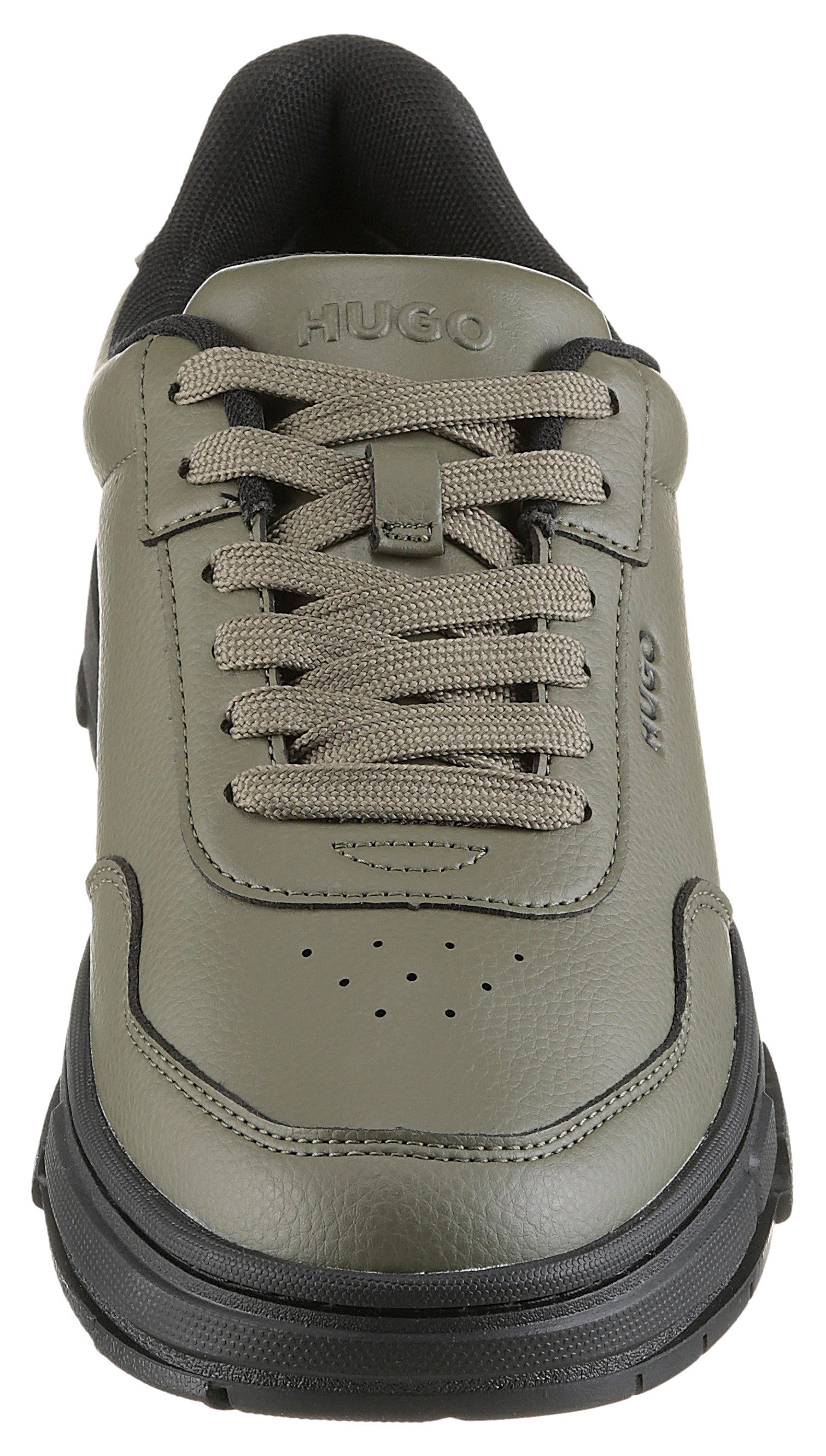 HUGO Yarrow_tenn_grpu Sneaker Schnürschuh, Halbschuh, Freizeitsneaker, gepolsterter Schaftrand – Bild 4 von 5