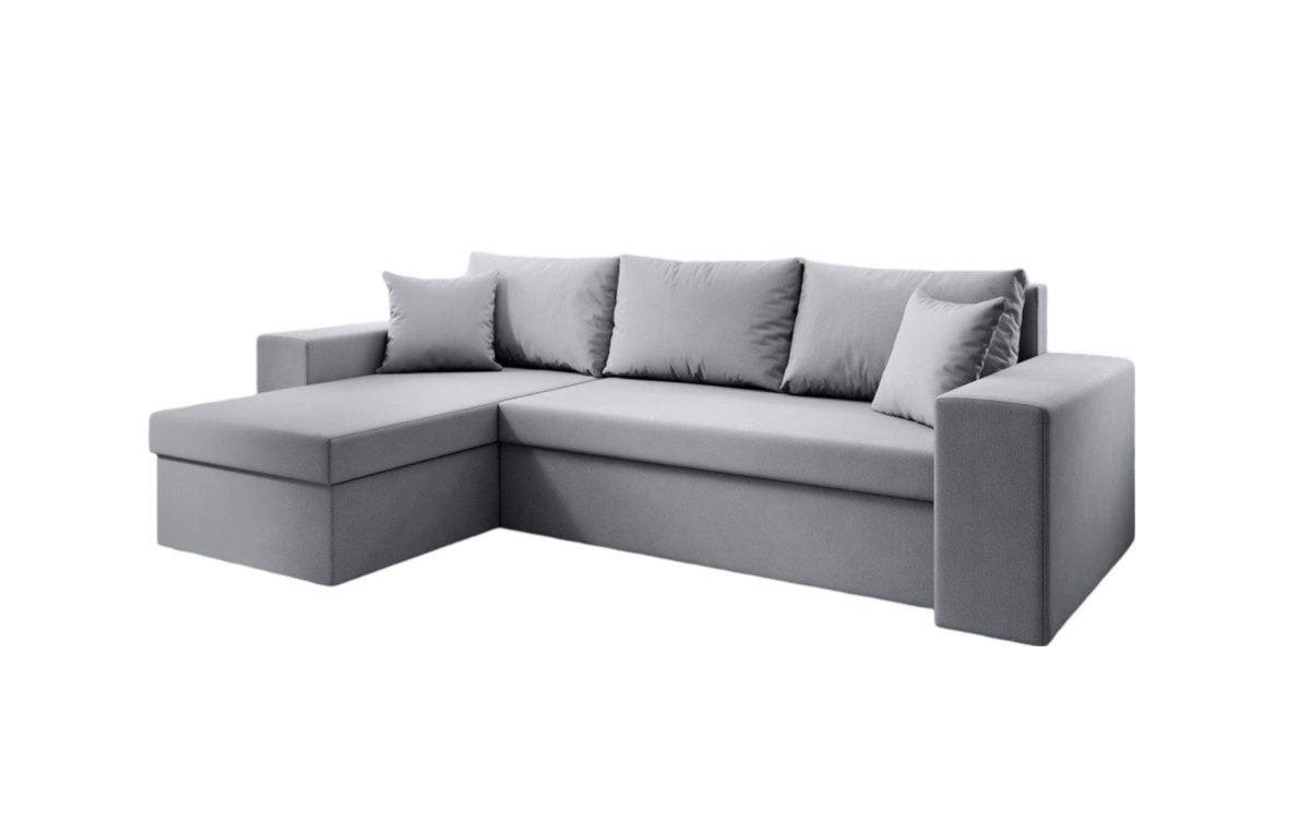 Luxusbetten24 Schlafsofa Designer Sofa Denver, mit Stauraum und Schlaffunkt günstig online kaufen
