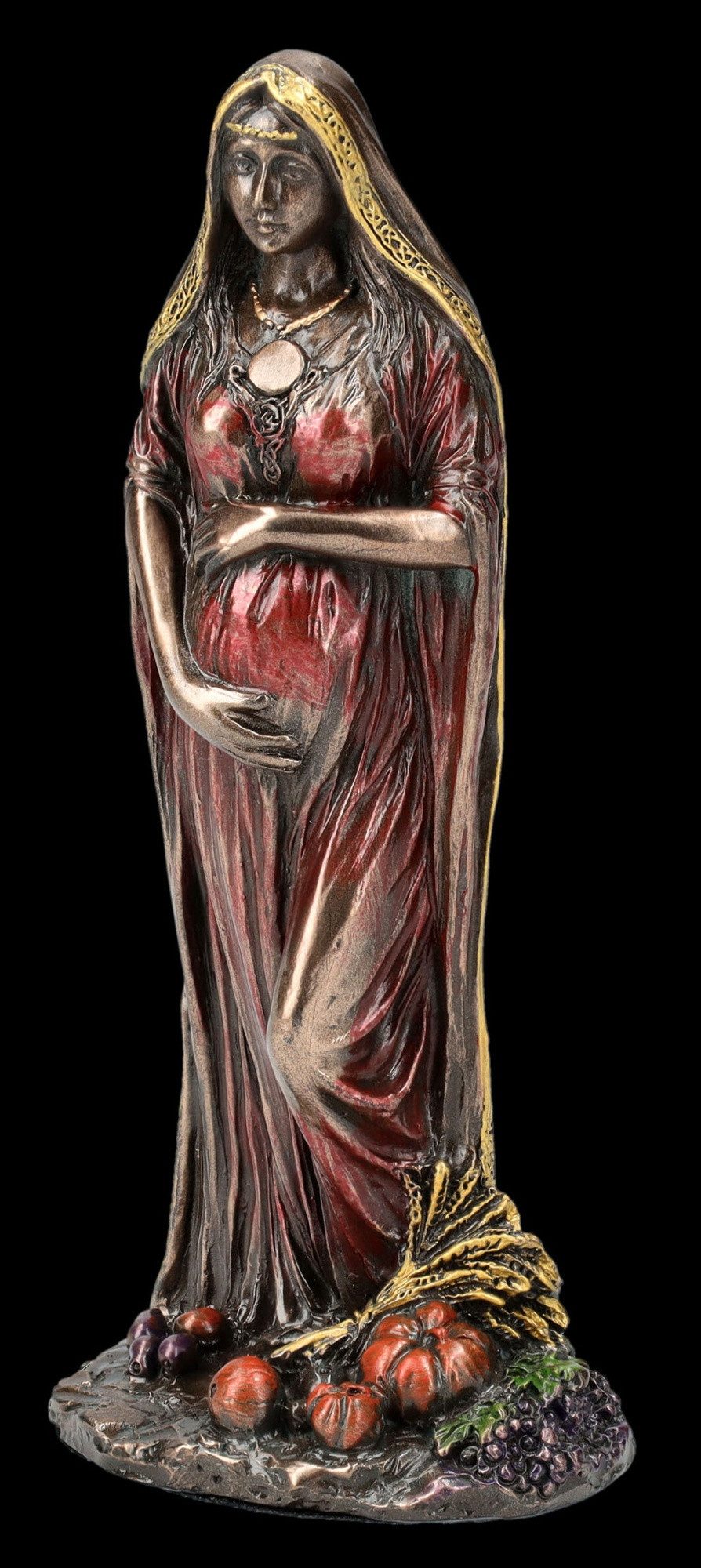 Figuren Shop GmbH Dekofigur Keltische Mutter Figur – Dreifaltigkeitsgöttin Statue 10 cm Veronese