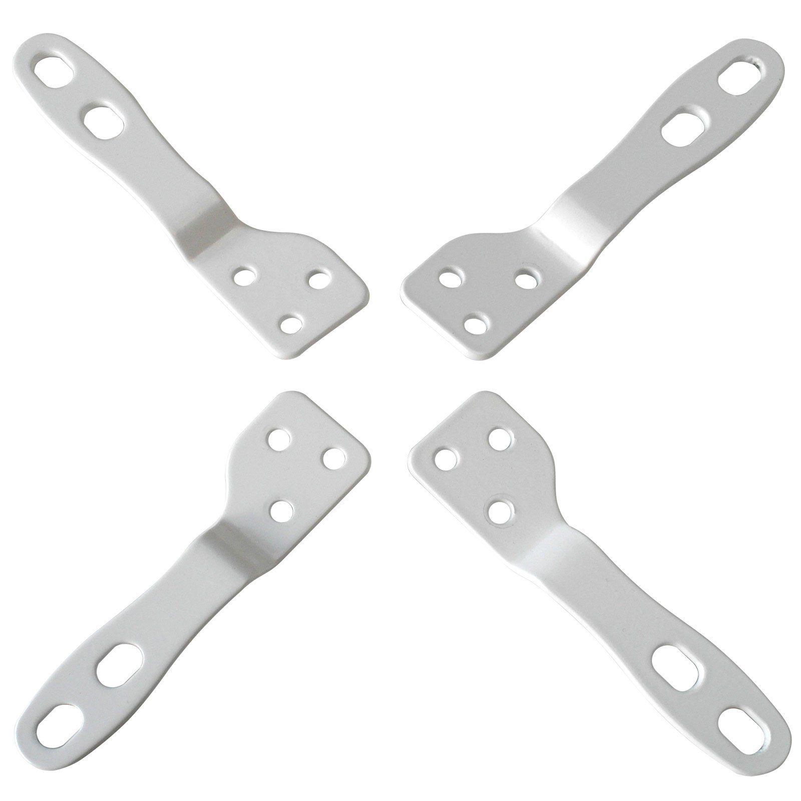 Drall Instruments TV-Wandhalterung AD6WK, (4-tlg., Fernseher Wandhalterung VESA Adapter Erweiterung VESA 100 auf VESA 200)