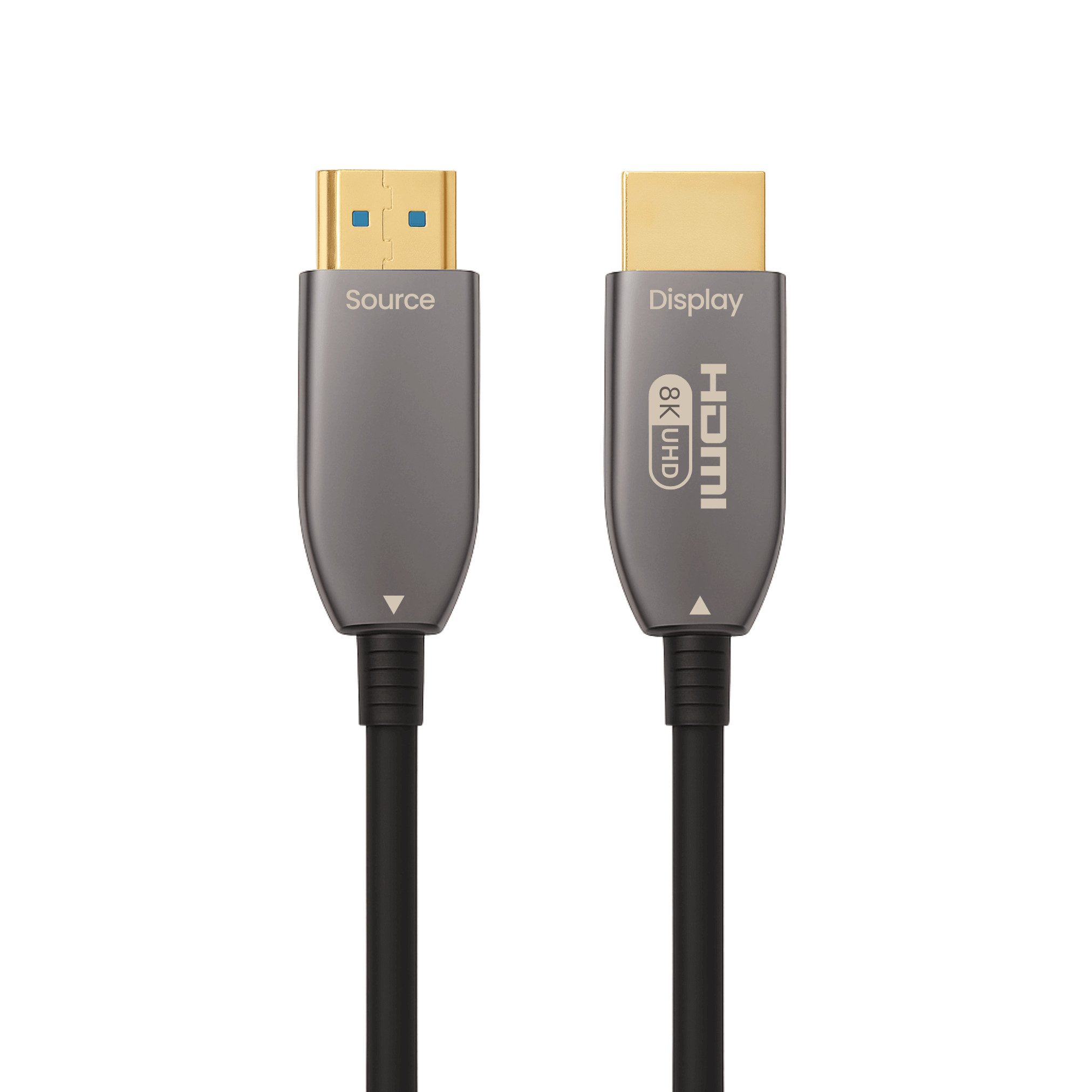 ProfiPatch ProfiPatch HDMI Glasfaserkabel 8K60Hz 20m schwarz 4K120Hz Goldkontakt HDMI-Kabel, (2000 cm)