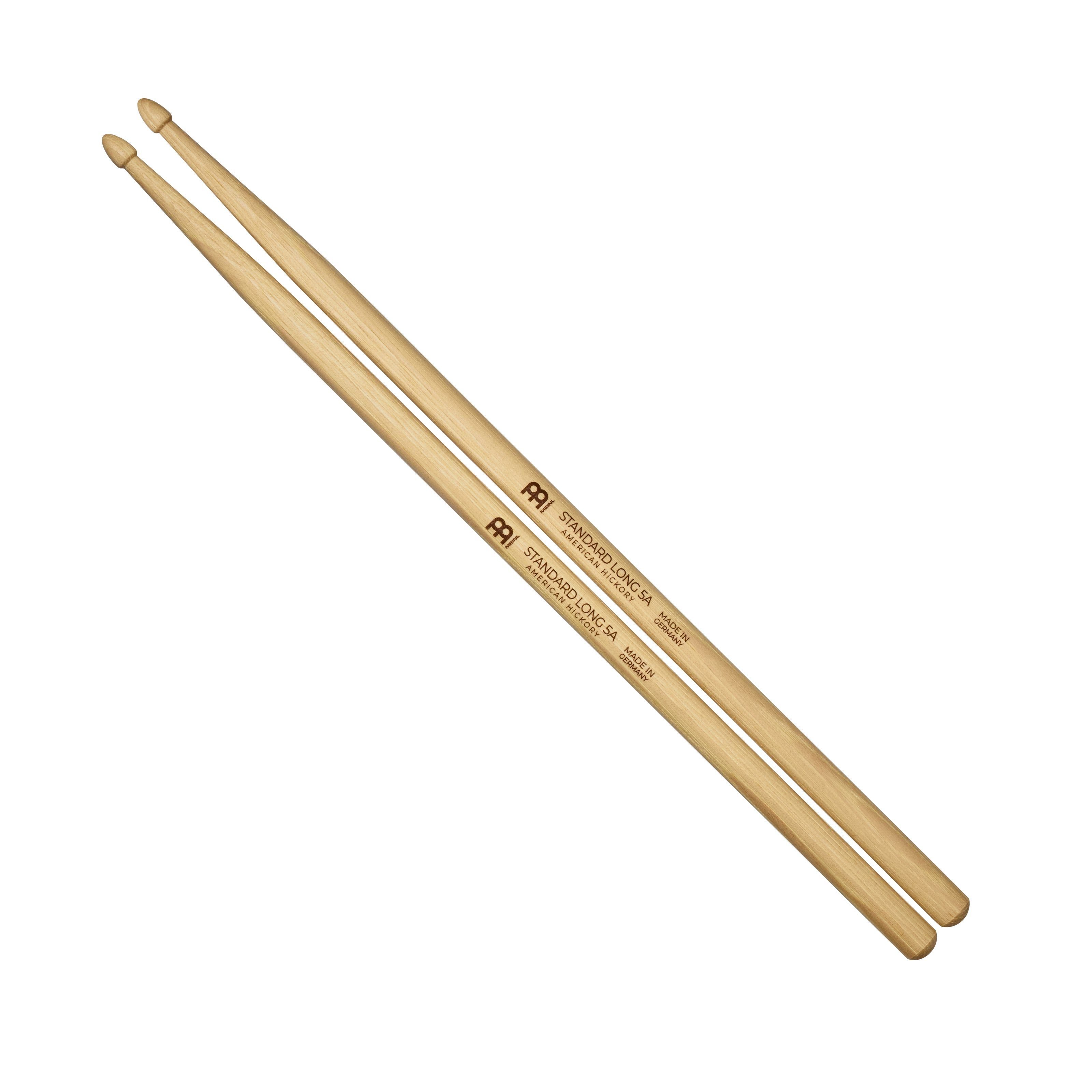 Meinl Percussion Барабанные палочки (Sticks, Beater und Mallets, Барабанные палочки Holztip), Standard Long 5A Sticks - Барабанные палочки