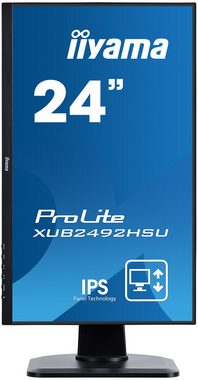 Iiyama iiyama ProLite XUB2492HSU 23.8" 16:9 Full HD IPS Display schwarz LED-Monitor