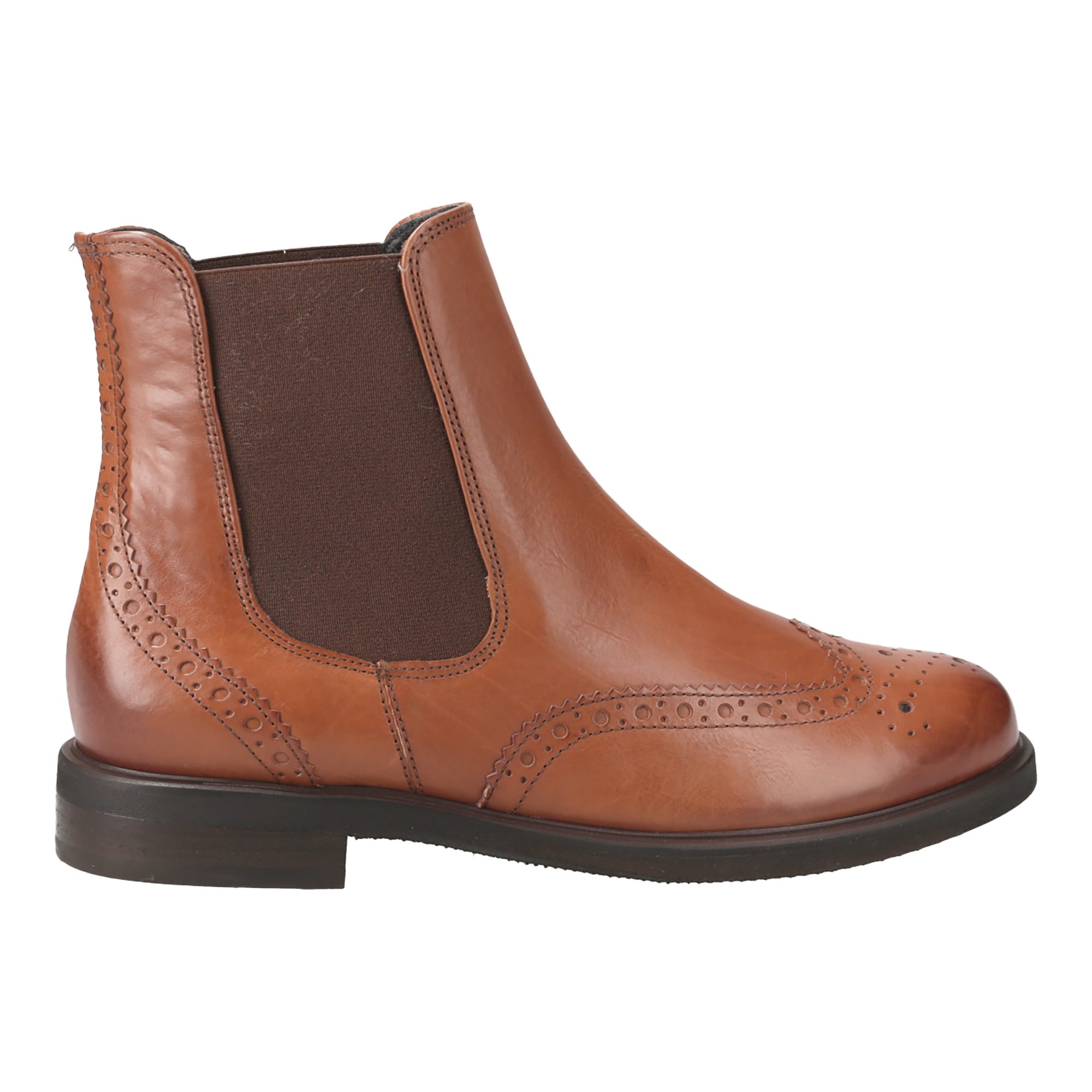 Paul Green Paul Green 8070-004, Chelsea Boots, Stiefeletten, Braun, Damen Chelseaboots