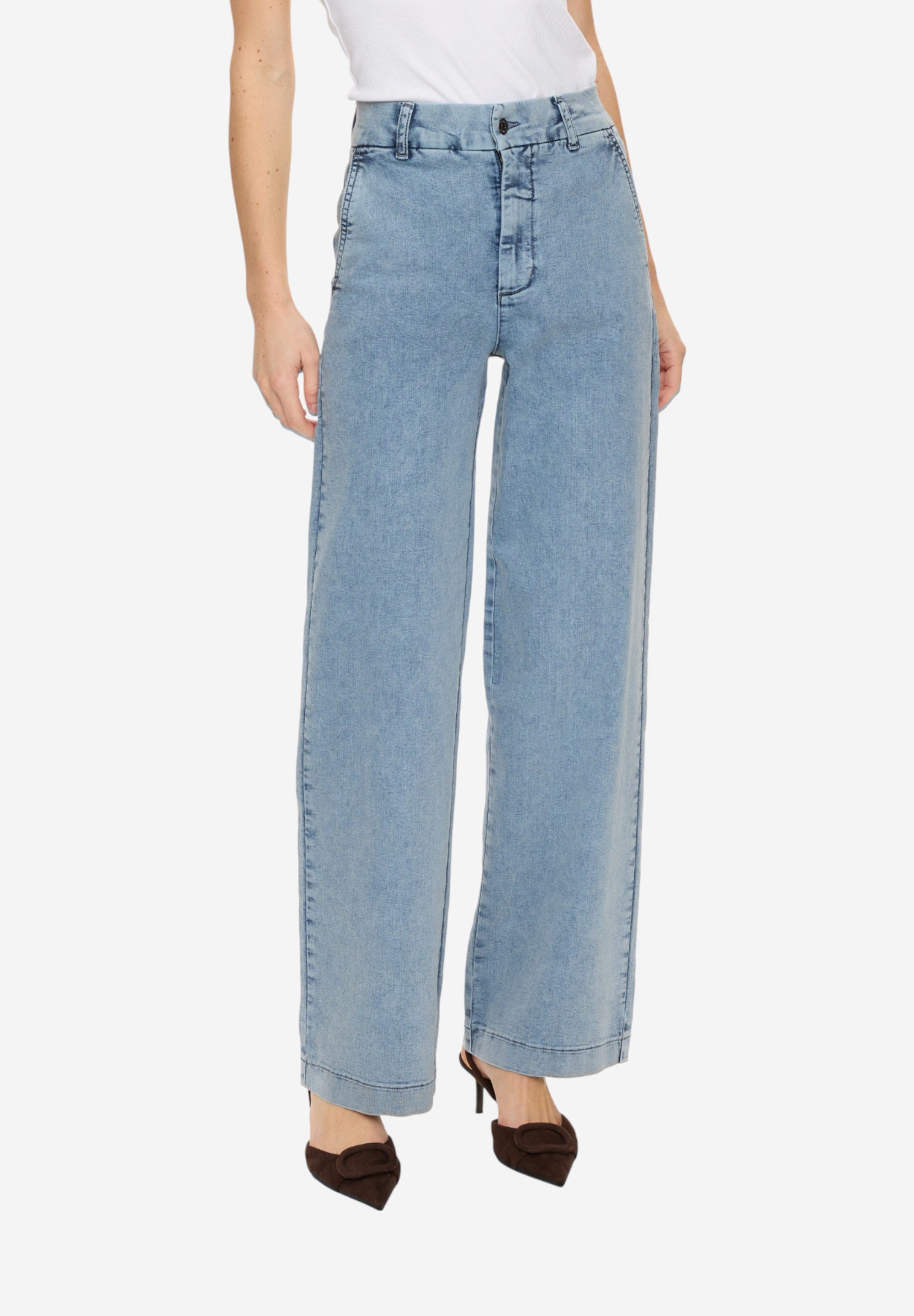 nümph Loose-fit-Jeans NUAMBER HR WIDE JEANS
