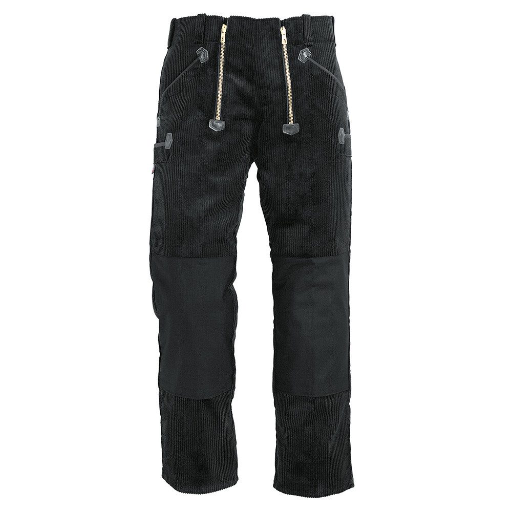 FHB Arbeitshose Zunfthose Trenkercord "ULRICH" - schwarz