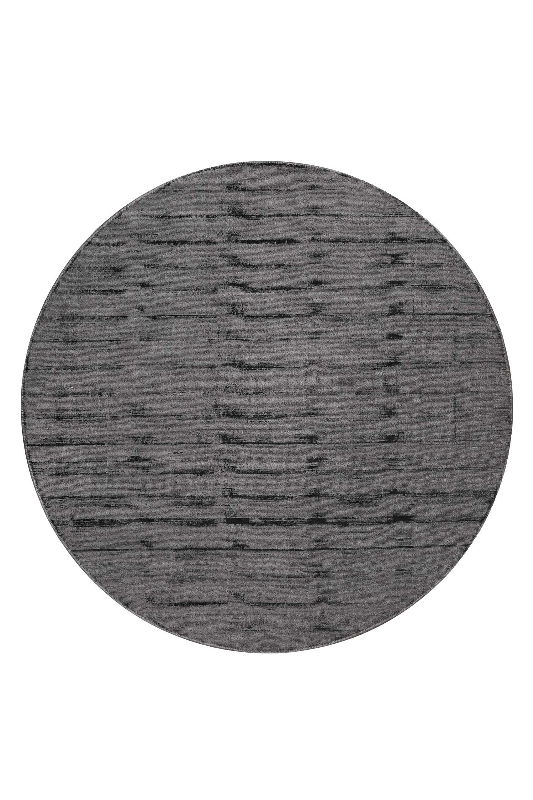 Esprit Teppich Gil, ESP-39954, rund, Höhe: 8 mm, handgewebt, seidig glänzend, schimmernde Farbbrillianz, Melangeeffekt