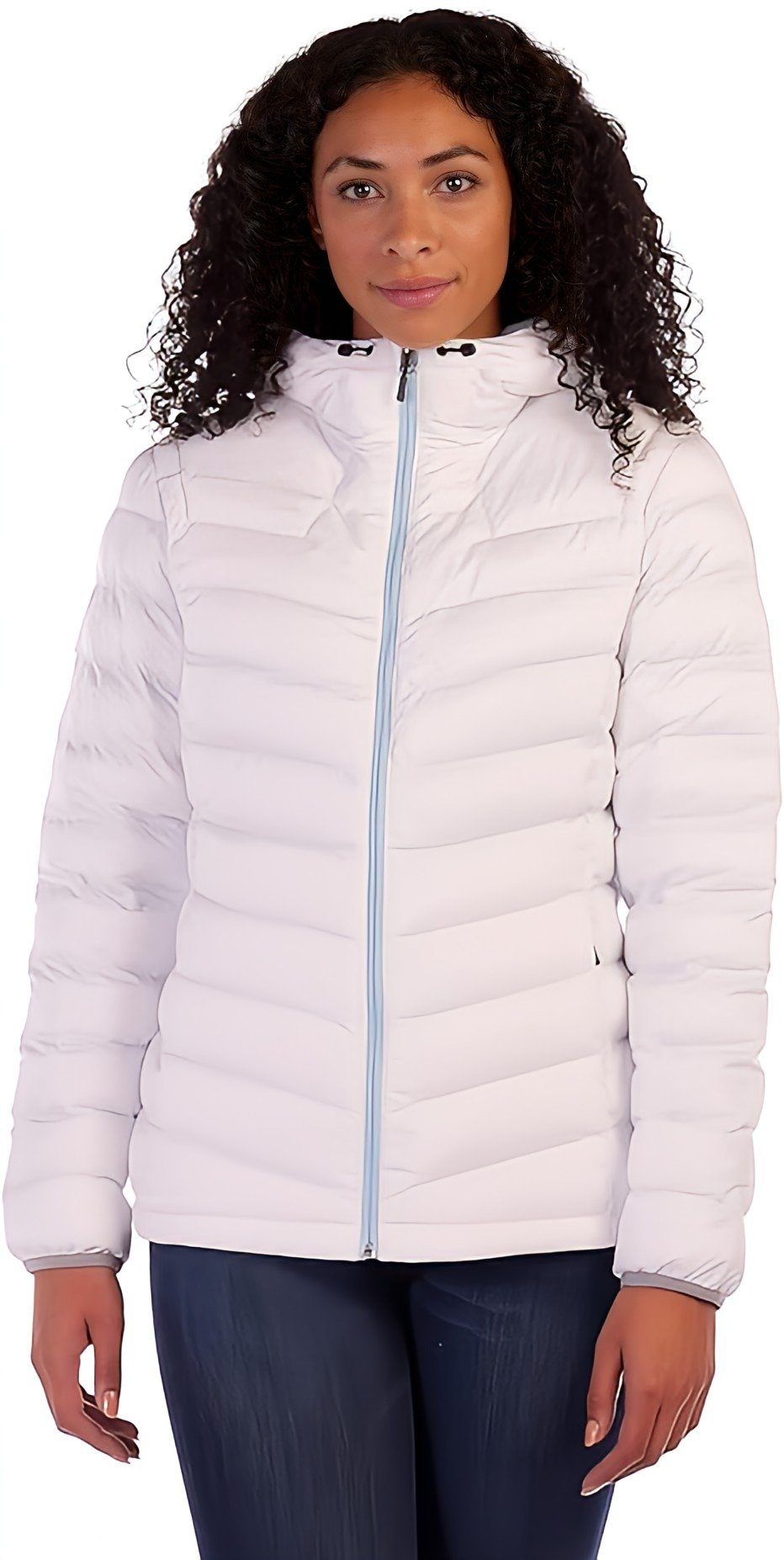 Spyder Winterjacke Peak Hoodie für Damen weiß