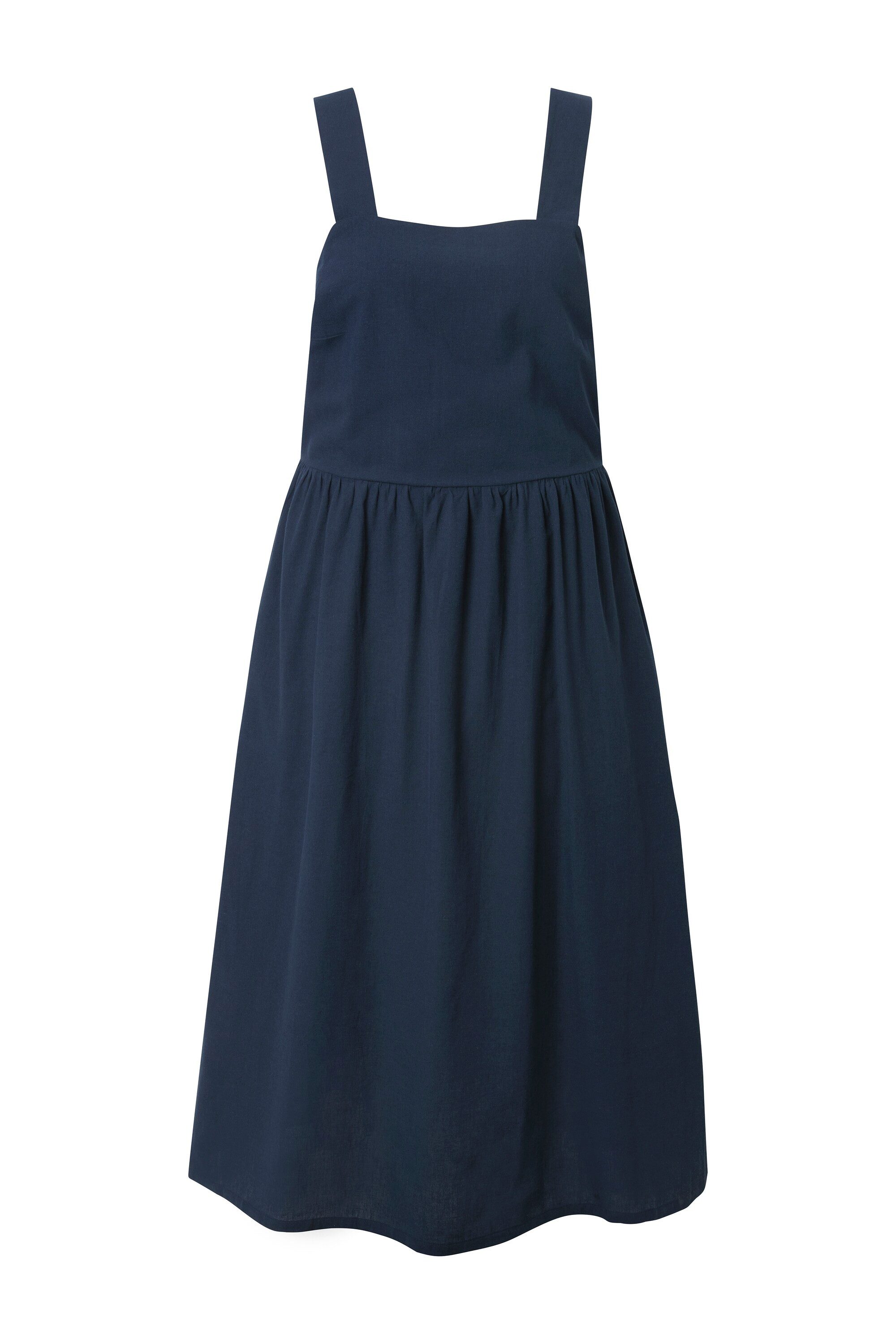 Ulla Popken Maxikleid Maxikleid Leinenanteil ärmellos günstig online kaufen
