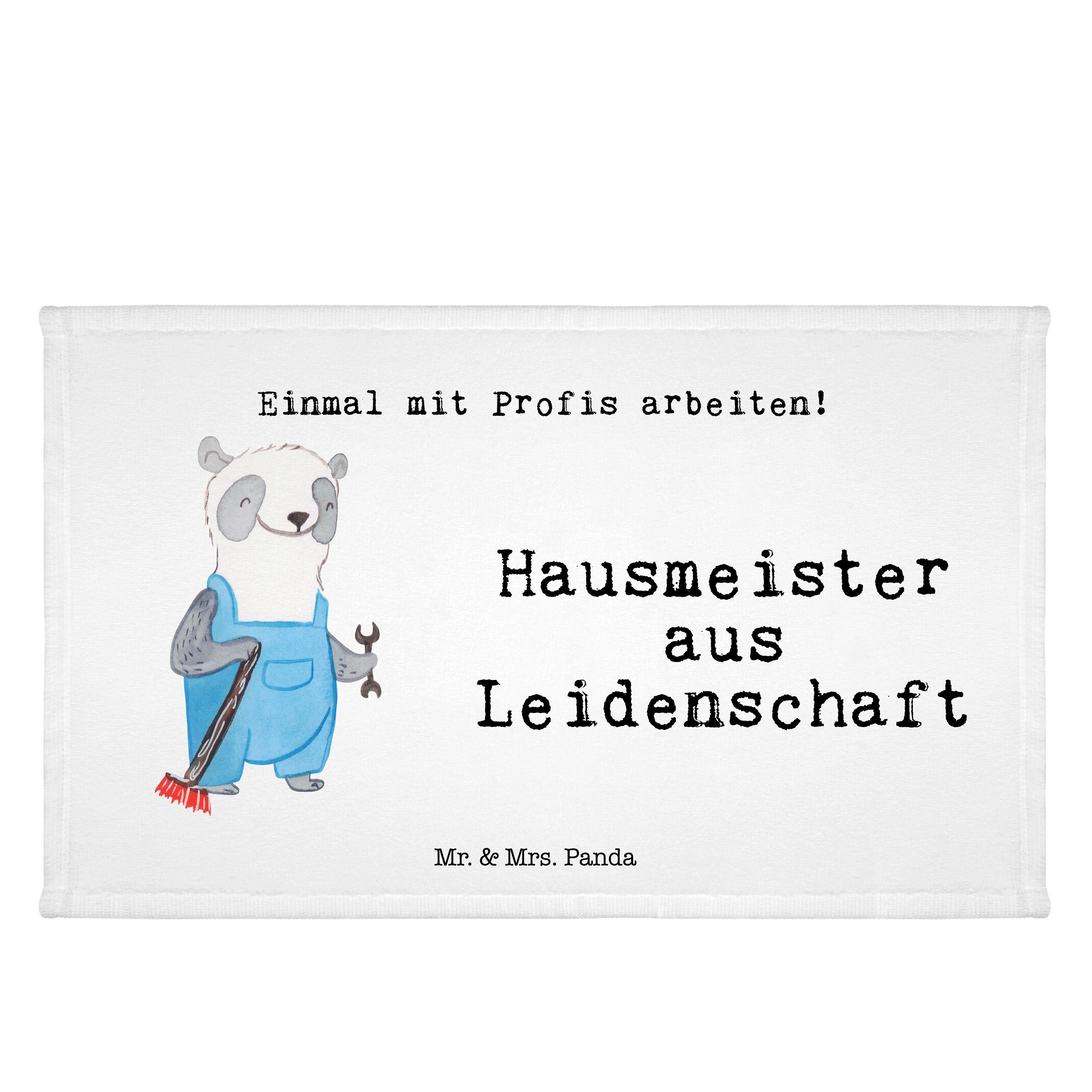 Mr. & Haus, Weiß Leidenschaft - - Kinder Handtuch aus Panda Mrs. Hausmeister (1-St) Handtuch, Geschenk