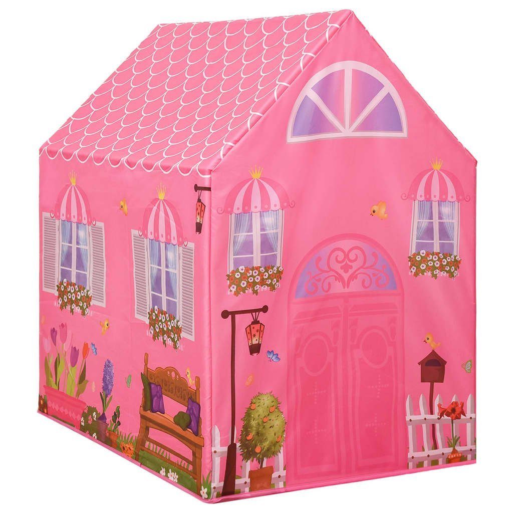 Kinder-Spielzelt Rosa Bällen 69x94x104 250 Spielzelt cm mit vidaXL