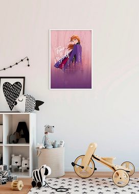 Komar Poster Frozen Anna True to Myself, Disney (1 St), Kinderzimmer, Schlafzimmer, Wohnzimmer