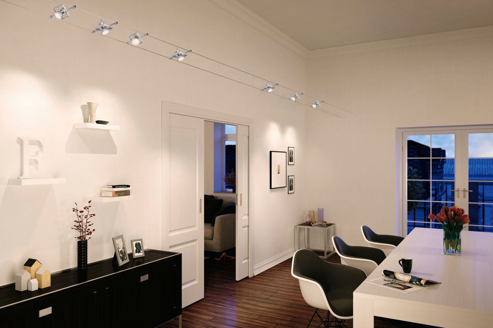 Paulmann LED Deckenleuchte Mac II, ohne Leuchtmittel, GU 5,3 günstig online kaufen