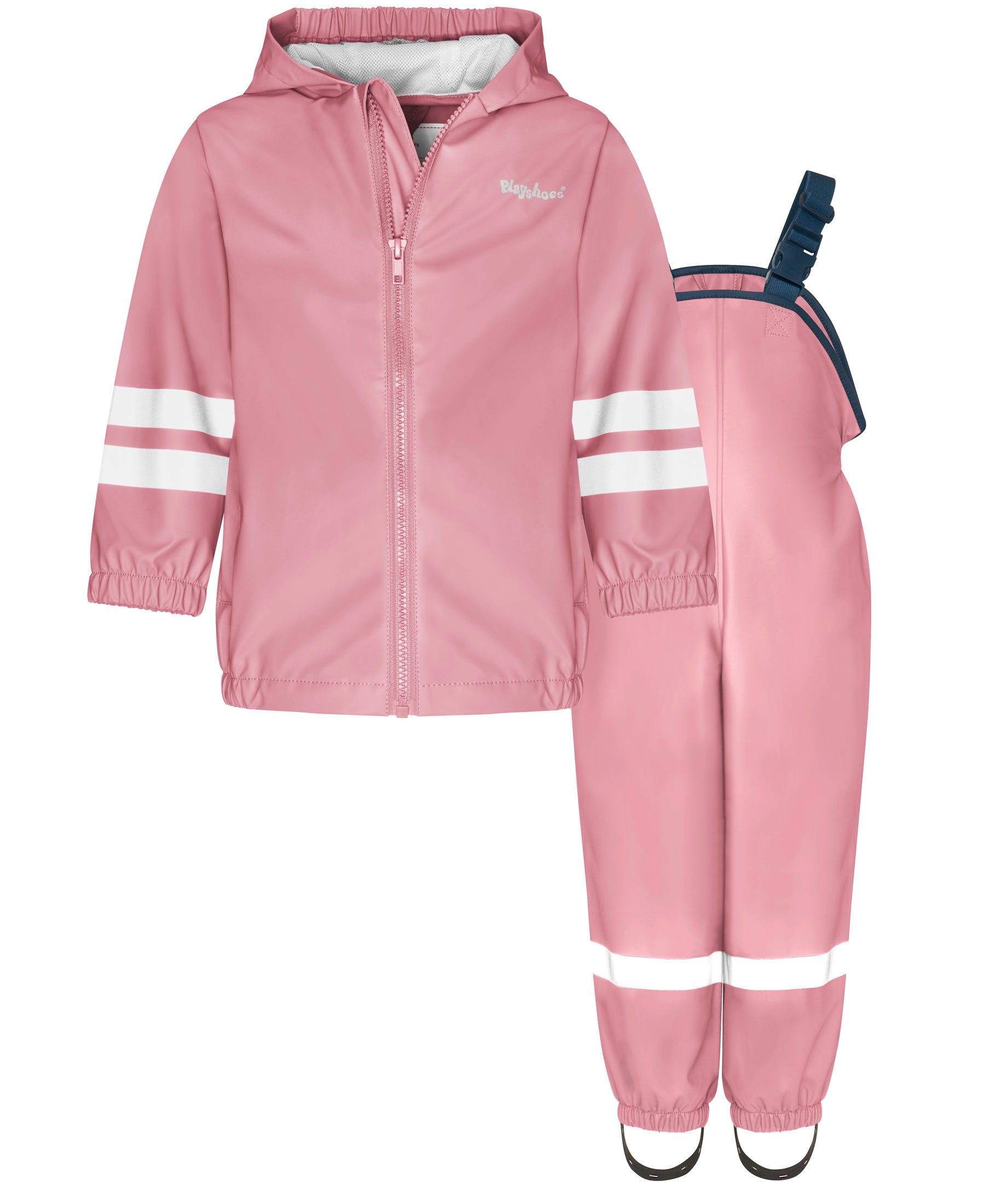 Playshoes Regenjacke Regen-Set Latzhose Basic
