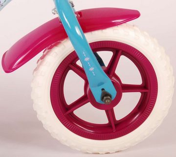 TPFSports Kinderfahrrad Disney Frozen 10 Zoll, 1 Gang, (Mädchen Fahrrad - Rutschfeste Sicherheitsgriffe), Kinder Fahrrad 10 Zoll mit Stützräder Laufrad Mädchen Kinderrad