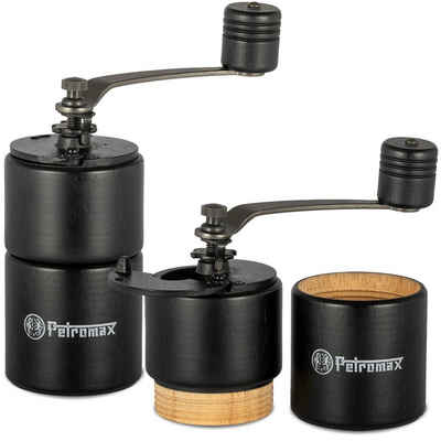 Petromax Kaffeemühle Handkaffeemühle Gusseisen, Kegelmahlwerk, 17,00 g Bohnenbehälter