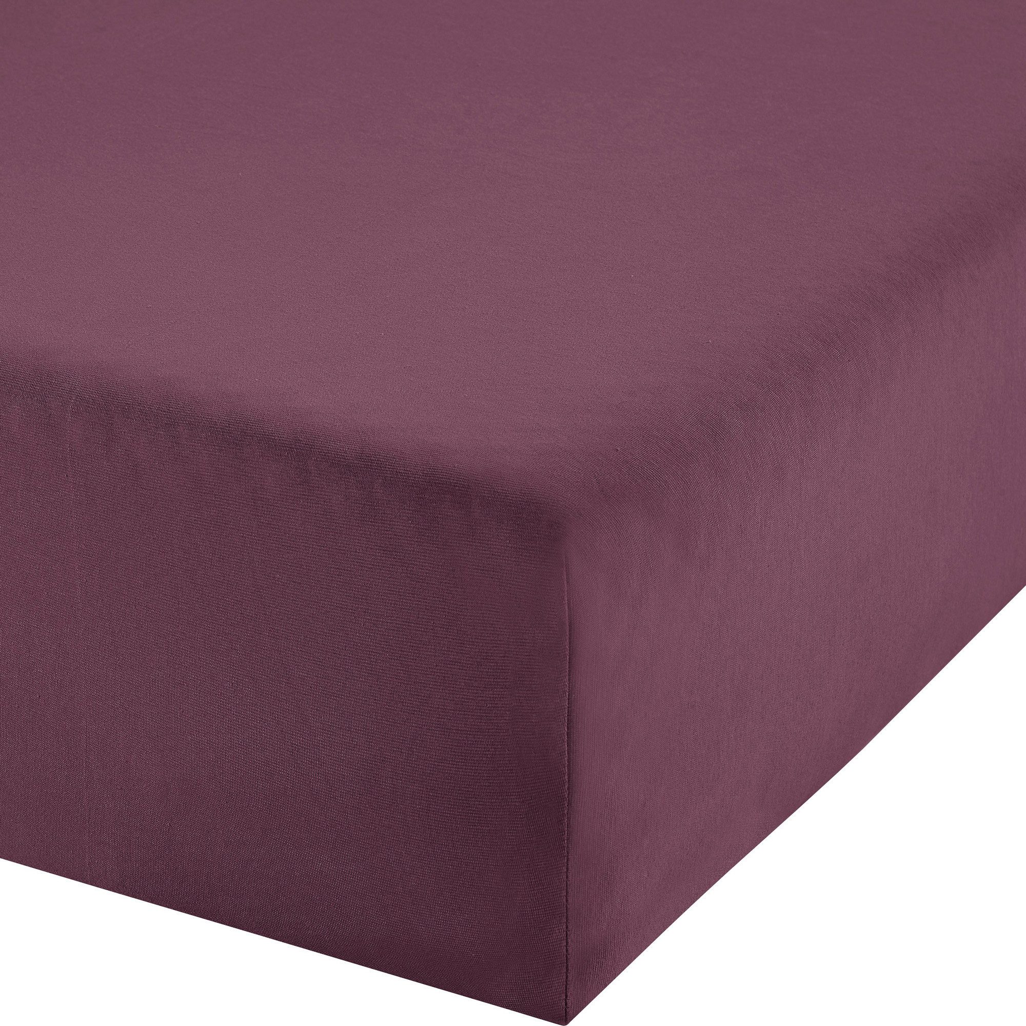 REDBEST Spannbettlaken Boxspring-Spannbettlaken "Denver", Jersey, Gummizug: Rundumgummi, (1 Stück), Elasthan-Jersey-Stretch Uni