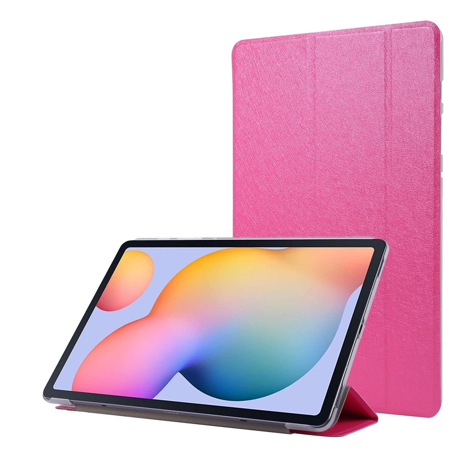 König Design Tablet-Hülle Samsung Galaxy Tab S7, Schutzhülle für Samsung  Galaxy Tab S7 Tablethülle Schutztasche Cover Standfunktion Pink