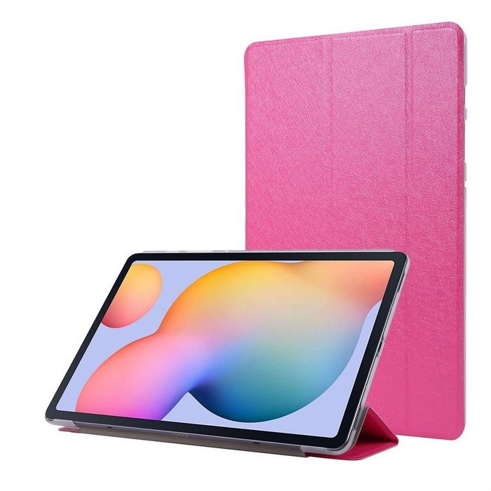 König Design Tablet-Hülle Samsung Galaxy Tab S7 Schutzhülle für Samsung Galaxy Tab S7 Tablethülle Schutztasche Cover Standfunktion Pink