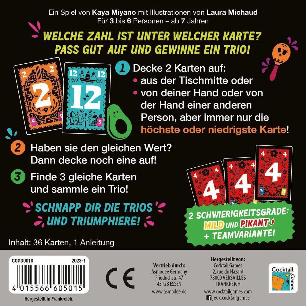 Asmodee Spiel Trio