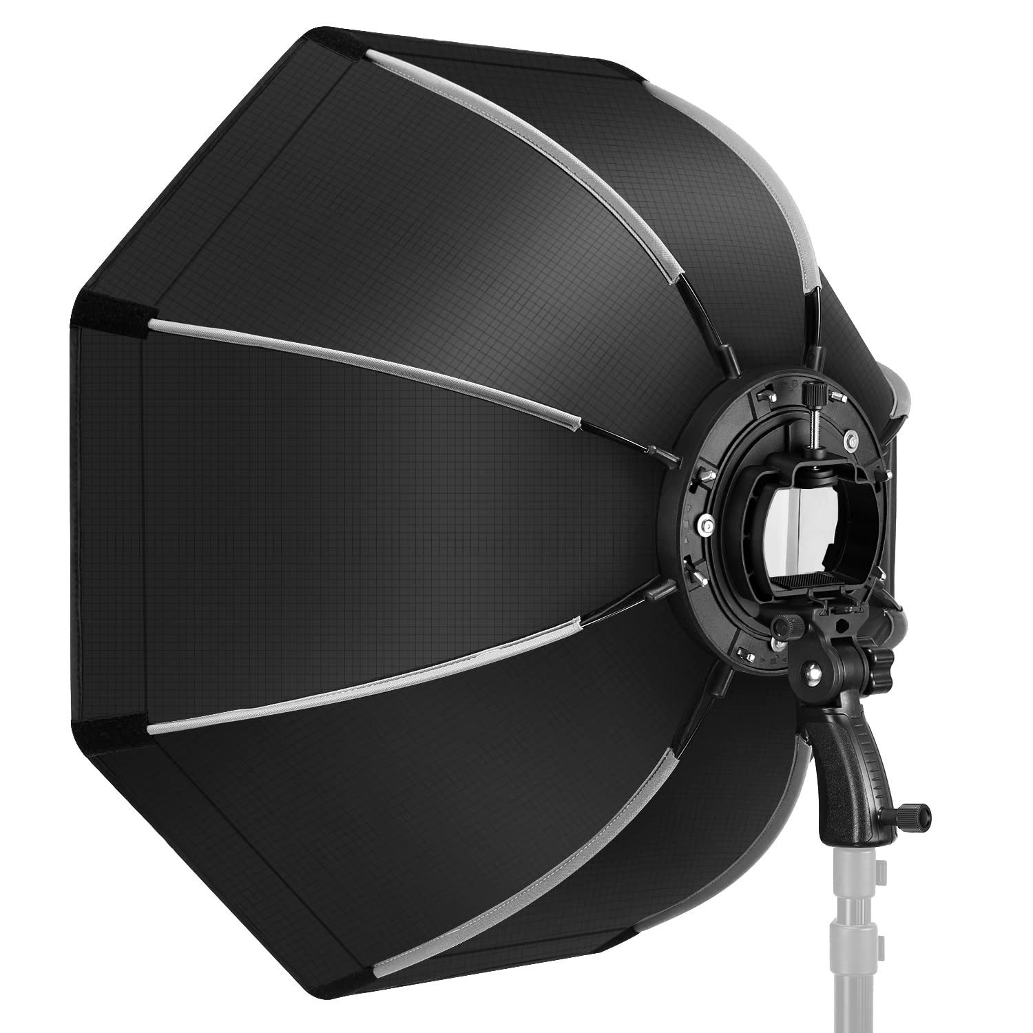 Neewer Softbox SF-RP26 65cm Octa Softbox, S-Typ Halterung, für NEEWER Blitzgeräte, Schnelles Öffnen und Zusammenklappen