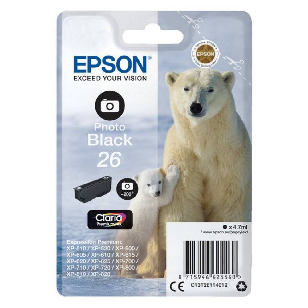 Epson Tintenpatrone Photo C13T26114012 Tintenpatrone