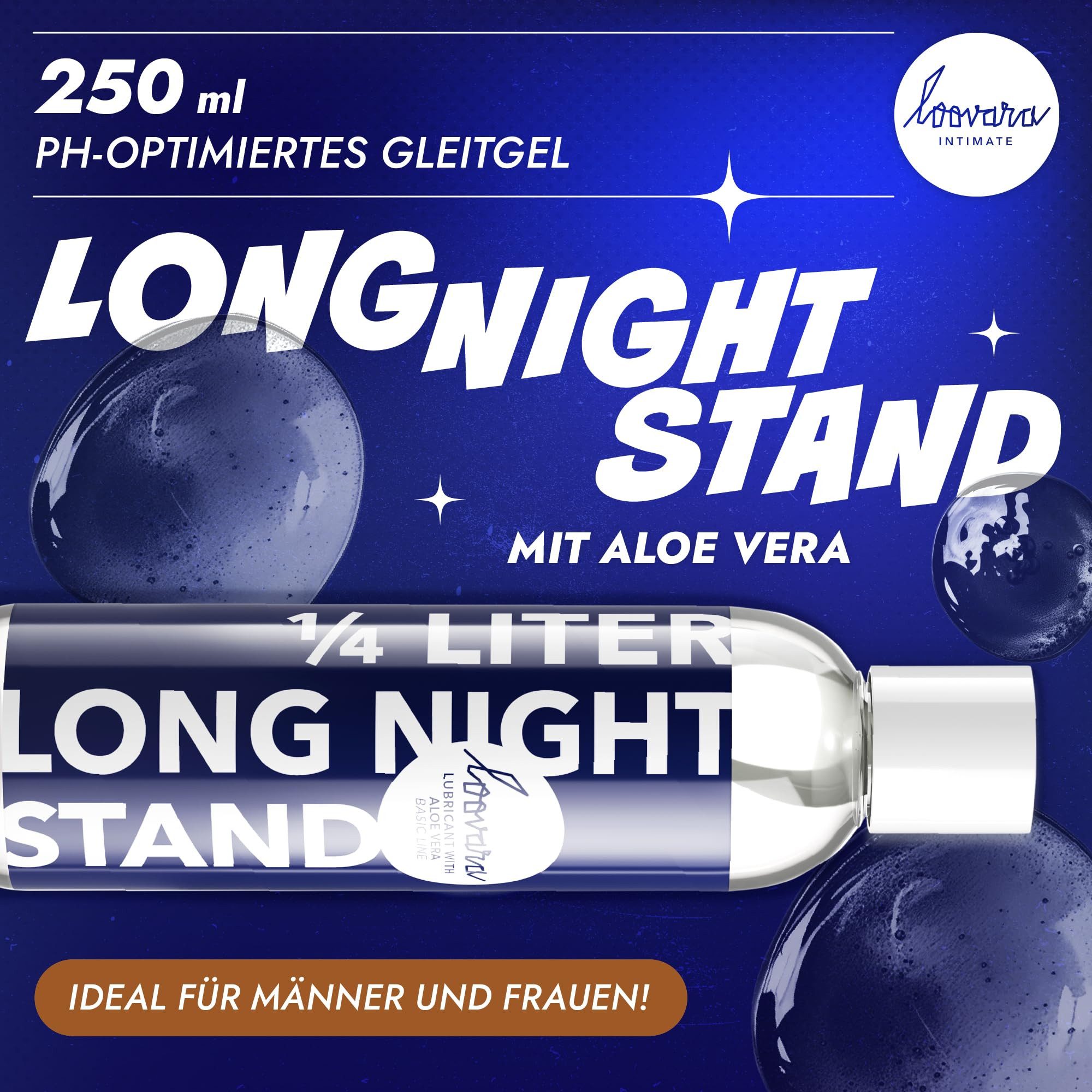 Loovara Gleitgel Loovara Long Night Stand Gleitgel, Packung, 1-tlg.