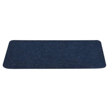 Teppich Stufenmatten Selbstklebend 15 Stk 65x28 cm Blau Stufenteppich, vidaXL, Höhe: 3 mm