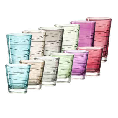 LEONARDO Glas Vario Trinkgläser 12er Set, Glas